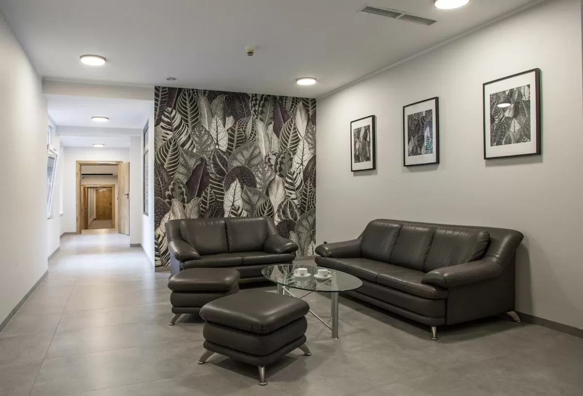 Lobby or reception in Hotel Alexander