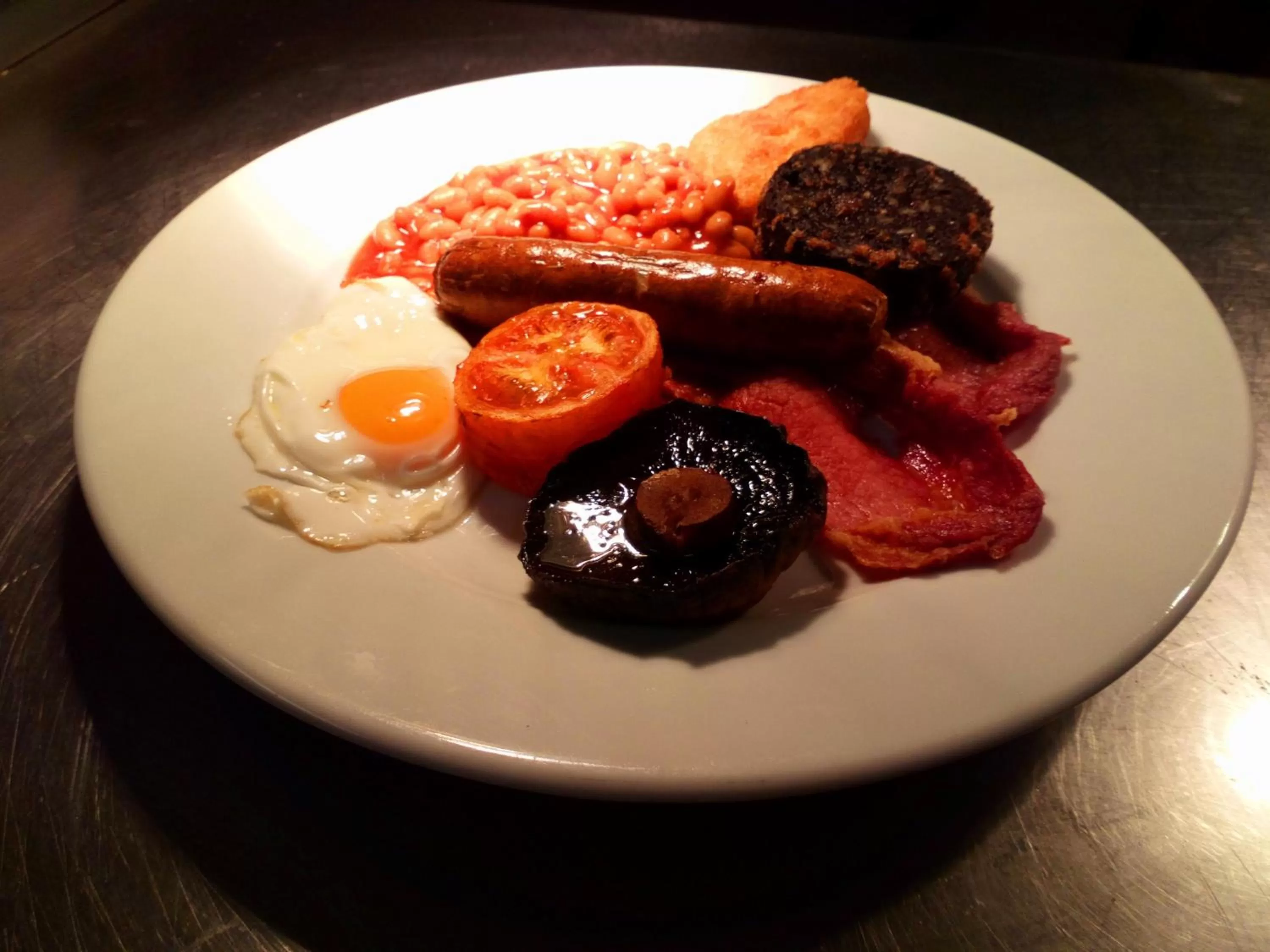 English/Irish breakfast in The Punchbowl Inn