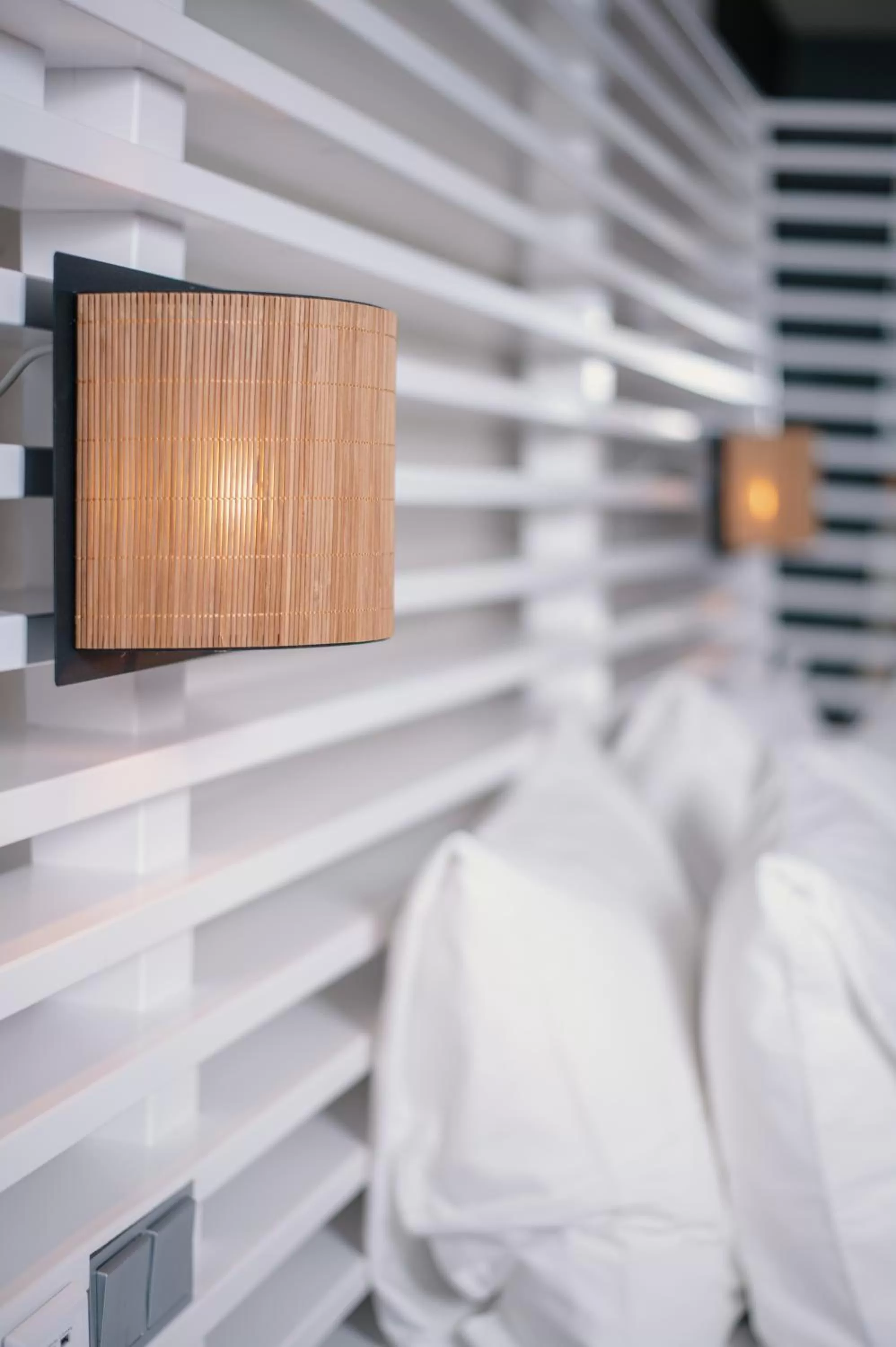 Bed in Nobel Hotel Ameland