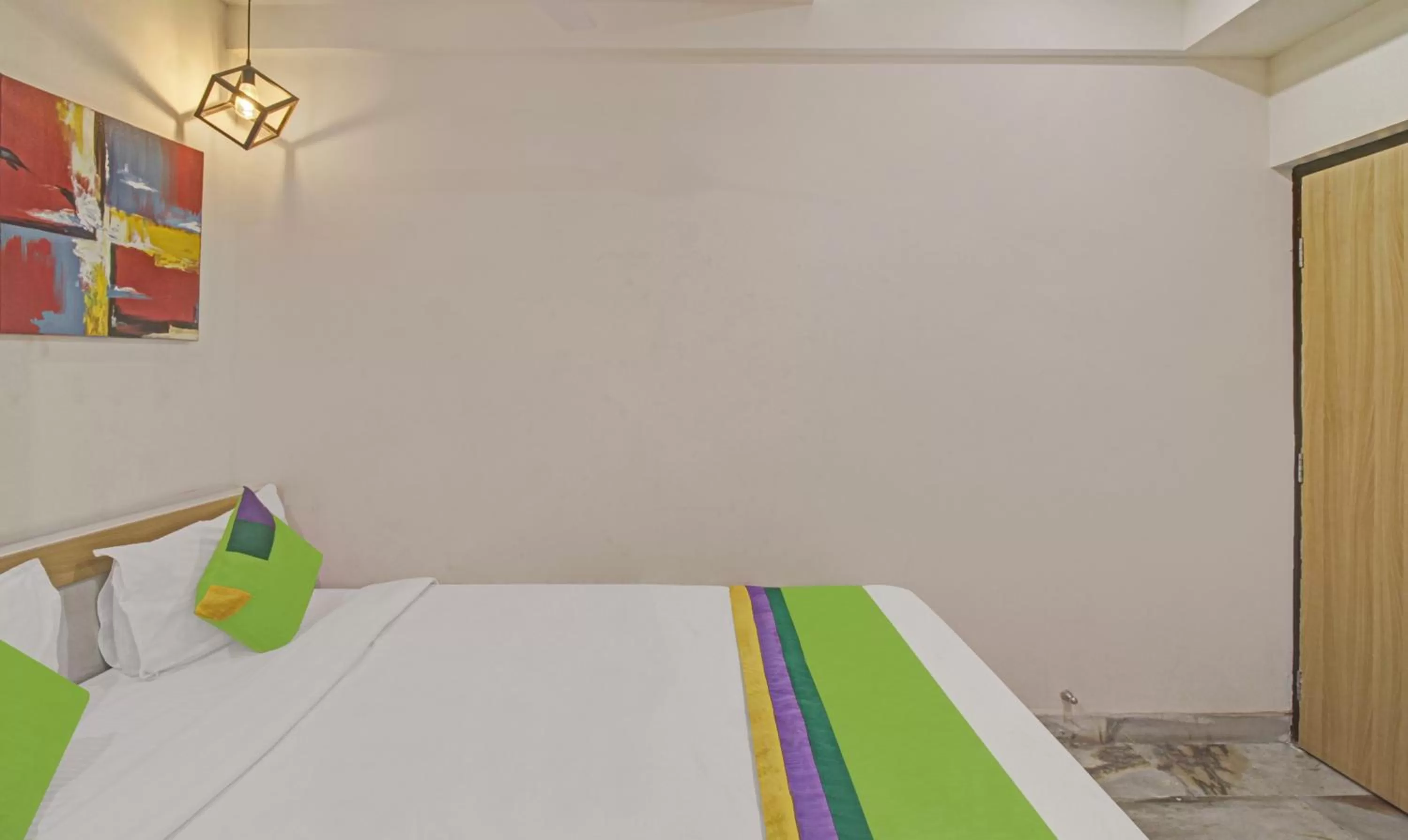 Bedroom, Bed in Treebo The Boss