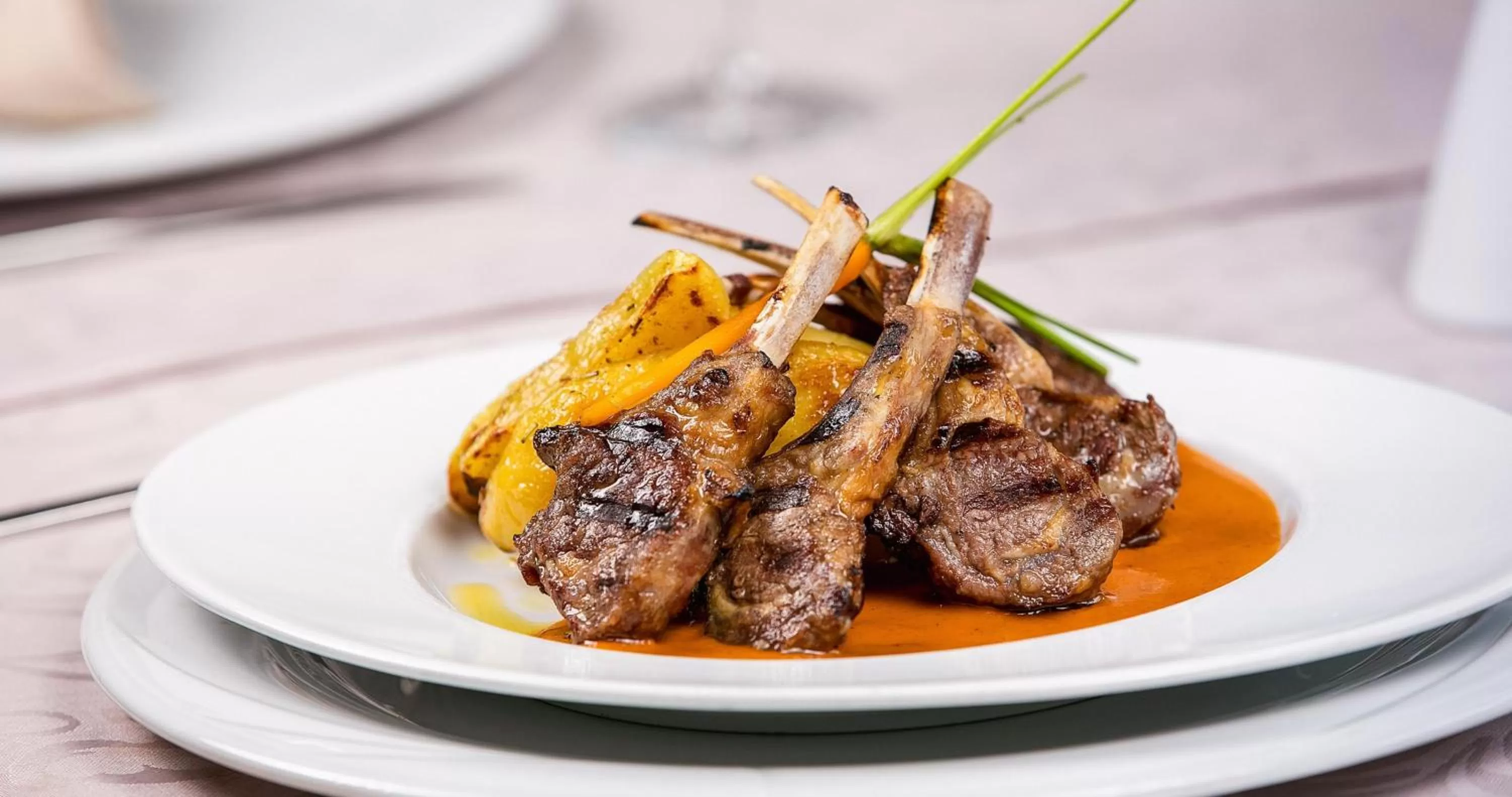 Food close-up in Alpin Resort Hotel