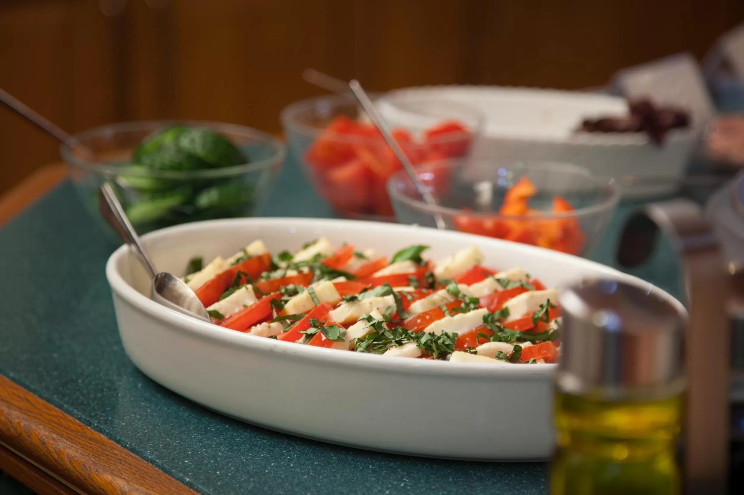 Buffet breakfast in Waldhotel Eskeshof