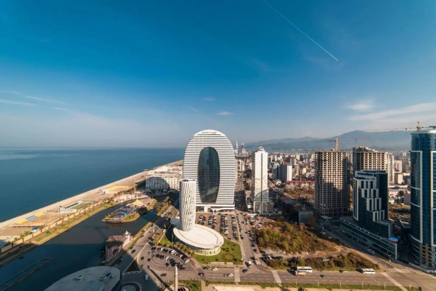 City view, Bird's-eye View in Orbi City Business Class Aparthotel