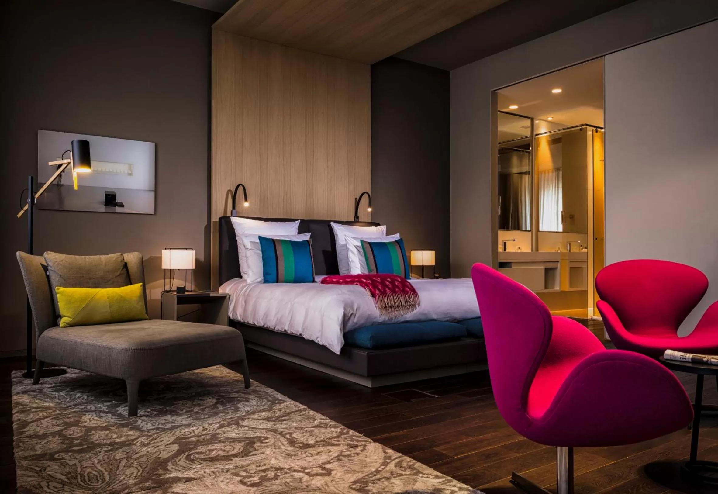 Photo of the whole room, Bed in Das Stue