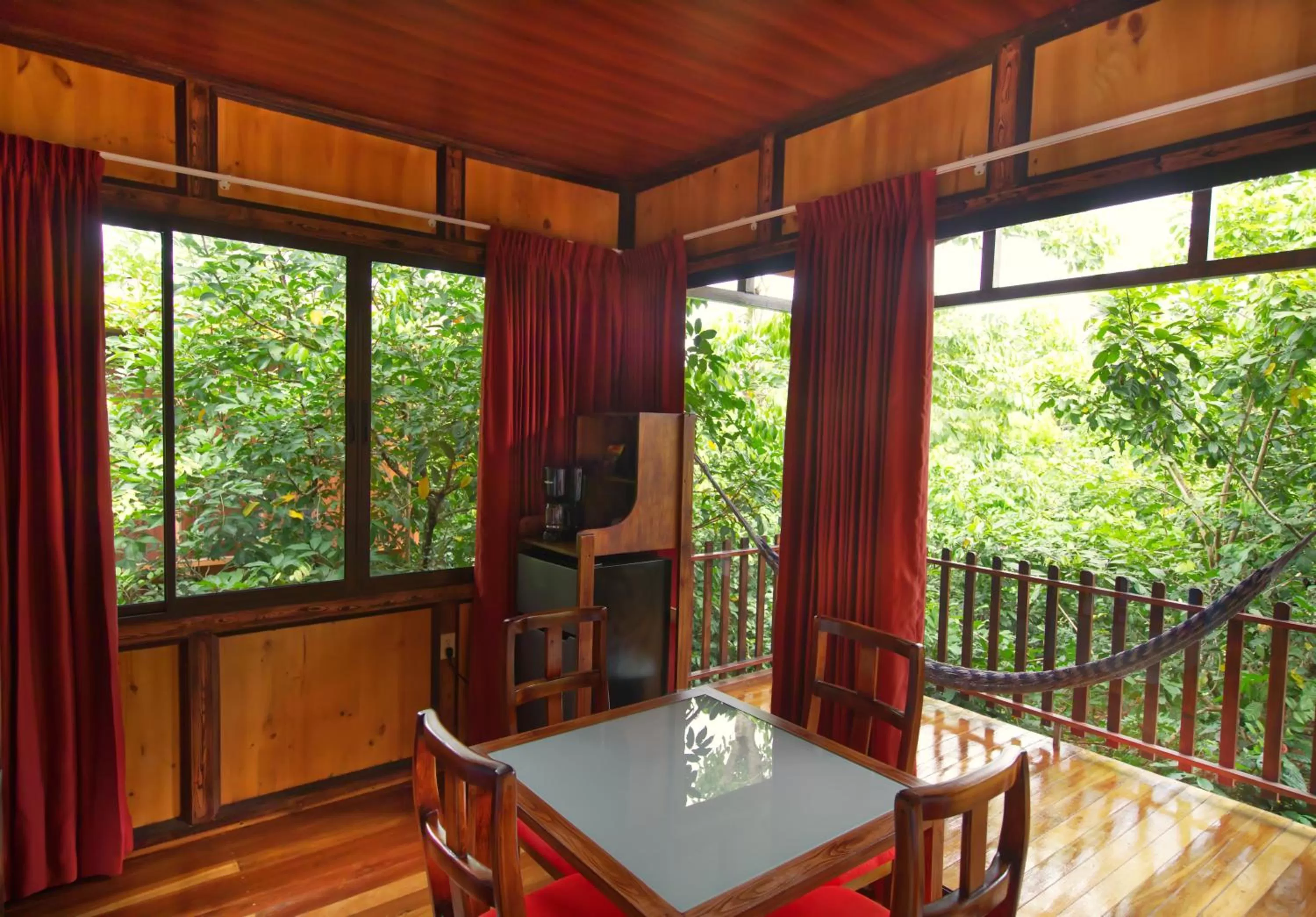 Balcony/Terrace in Hotel Heliconias Nature Inn & Hot Springs