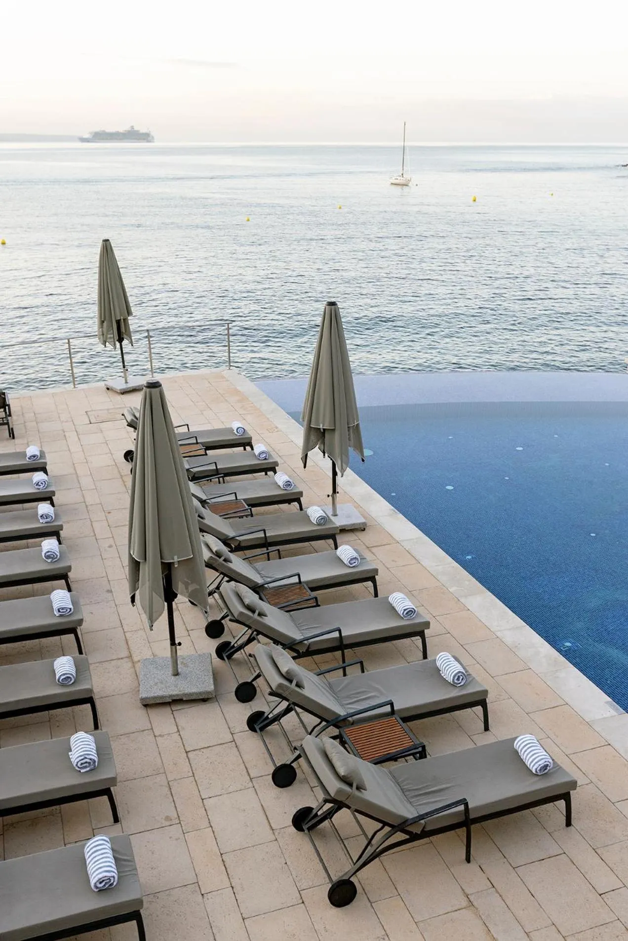 Pool view in Hospes Maricel y Spa, Palma de Mallorca, a Member of Design Hotels