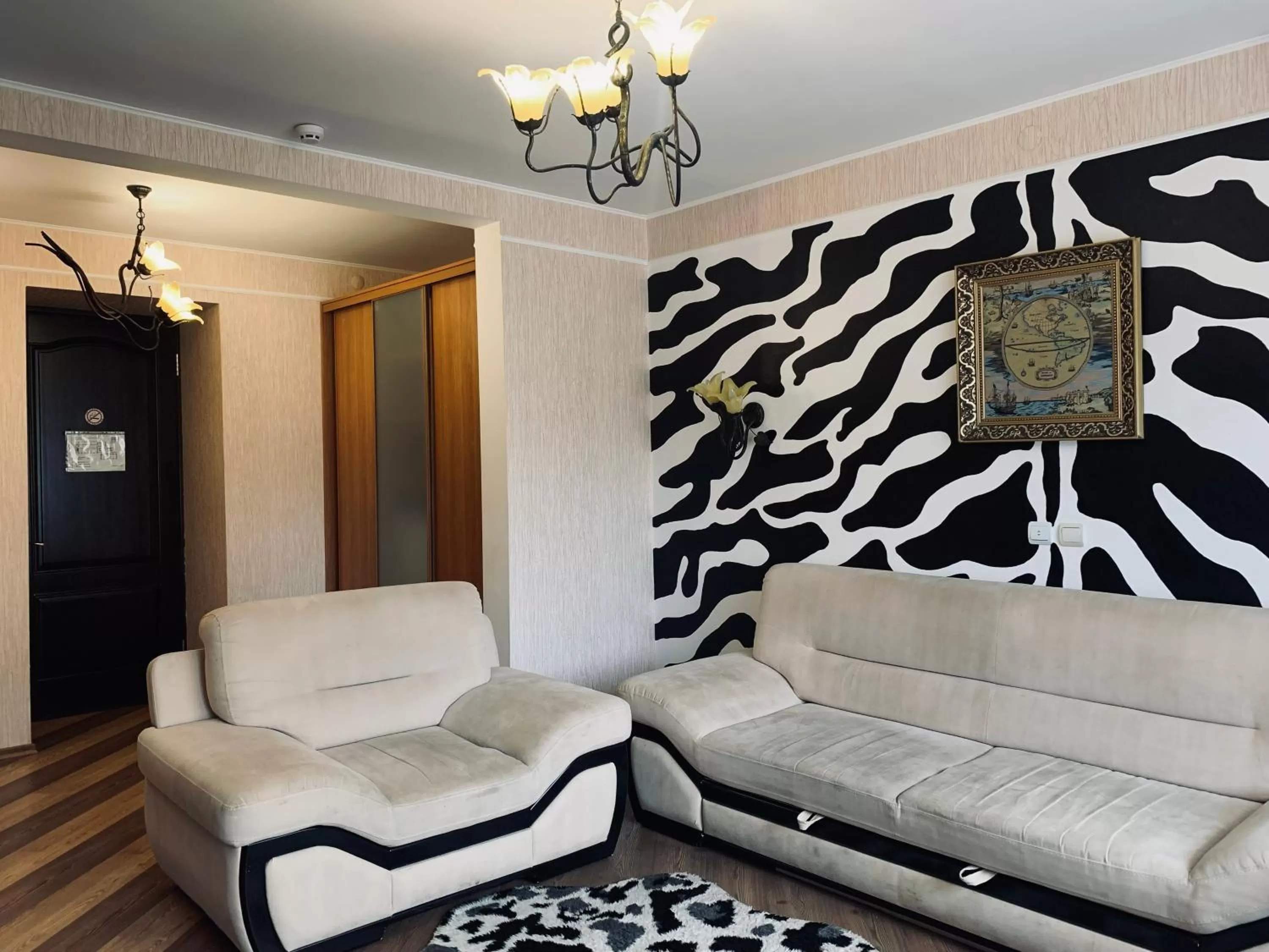 Seating Area in Hotel Prydesnyansky