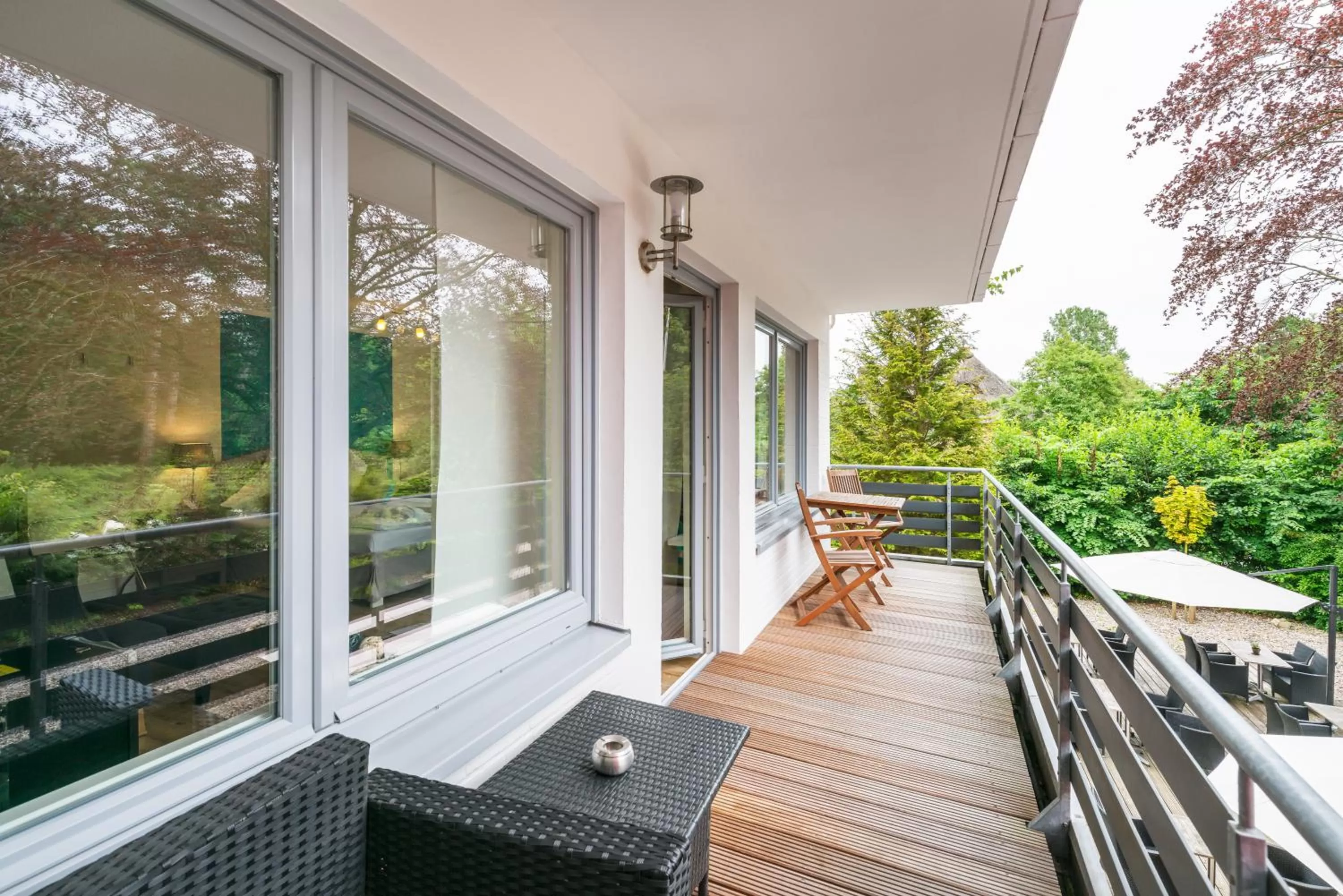 Balcony/Terrace in Das Frühstückshotel Sankt Peter-Ording