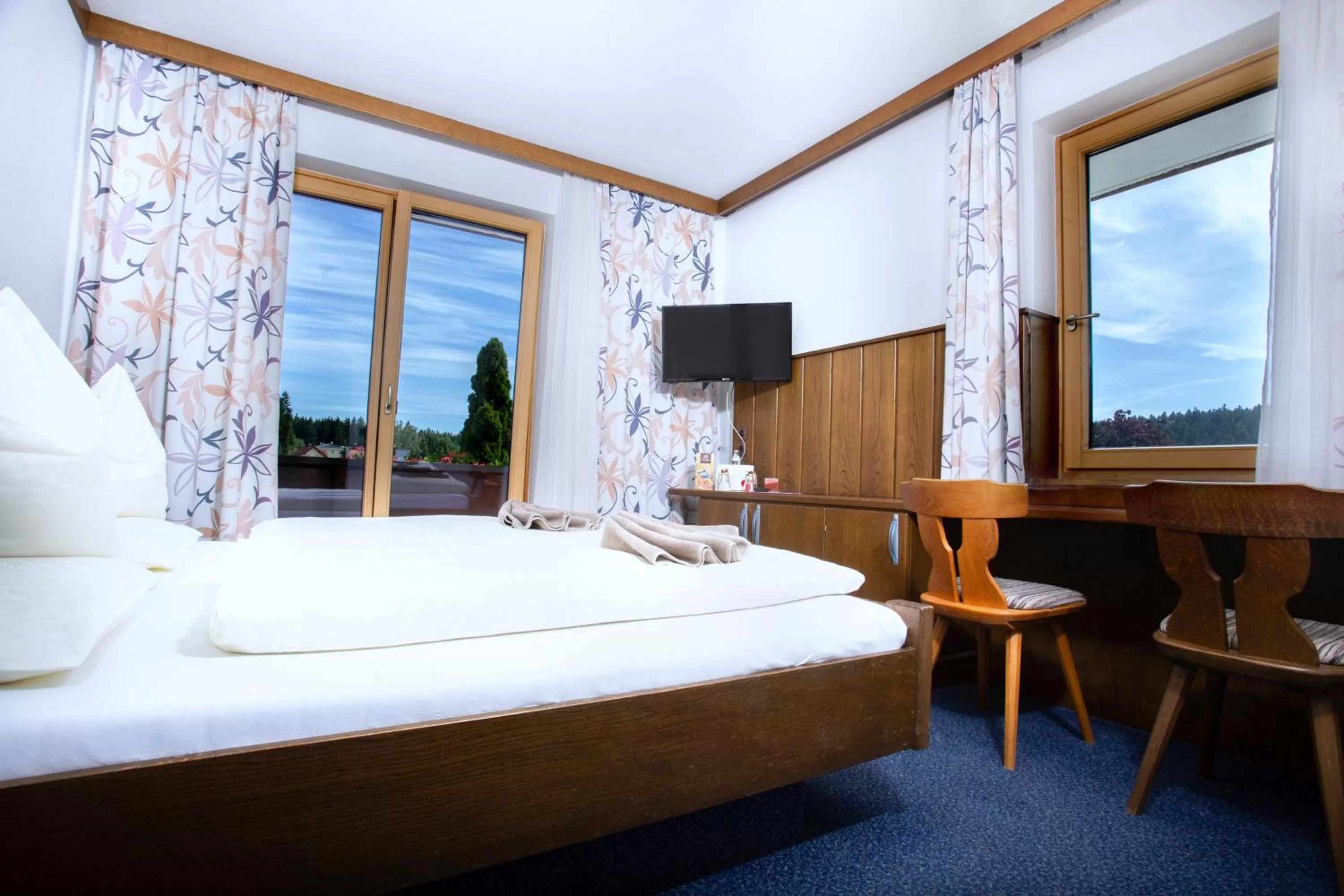 Bedroom, Bed in Berghof Mitterberg