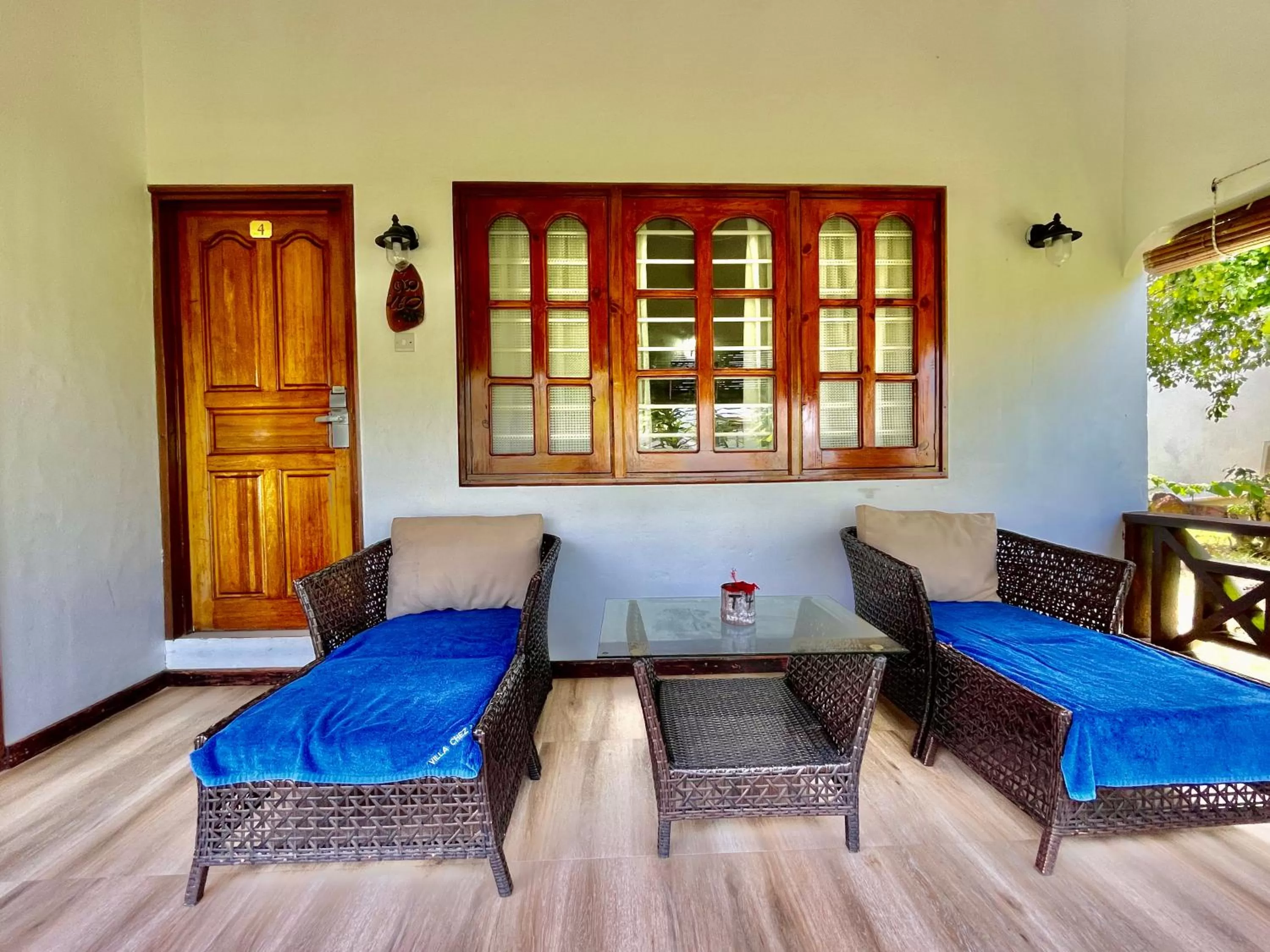 Balcony/Terrace in Villa Chez Batista