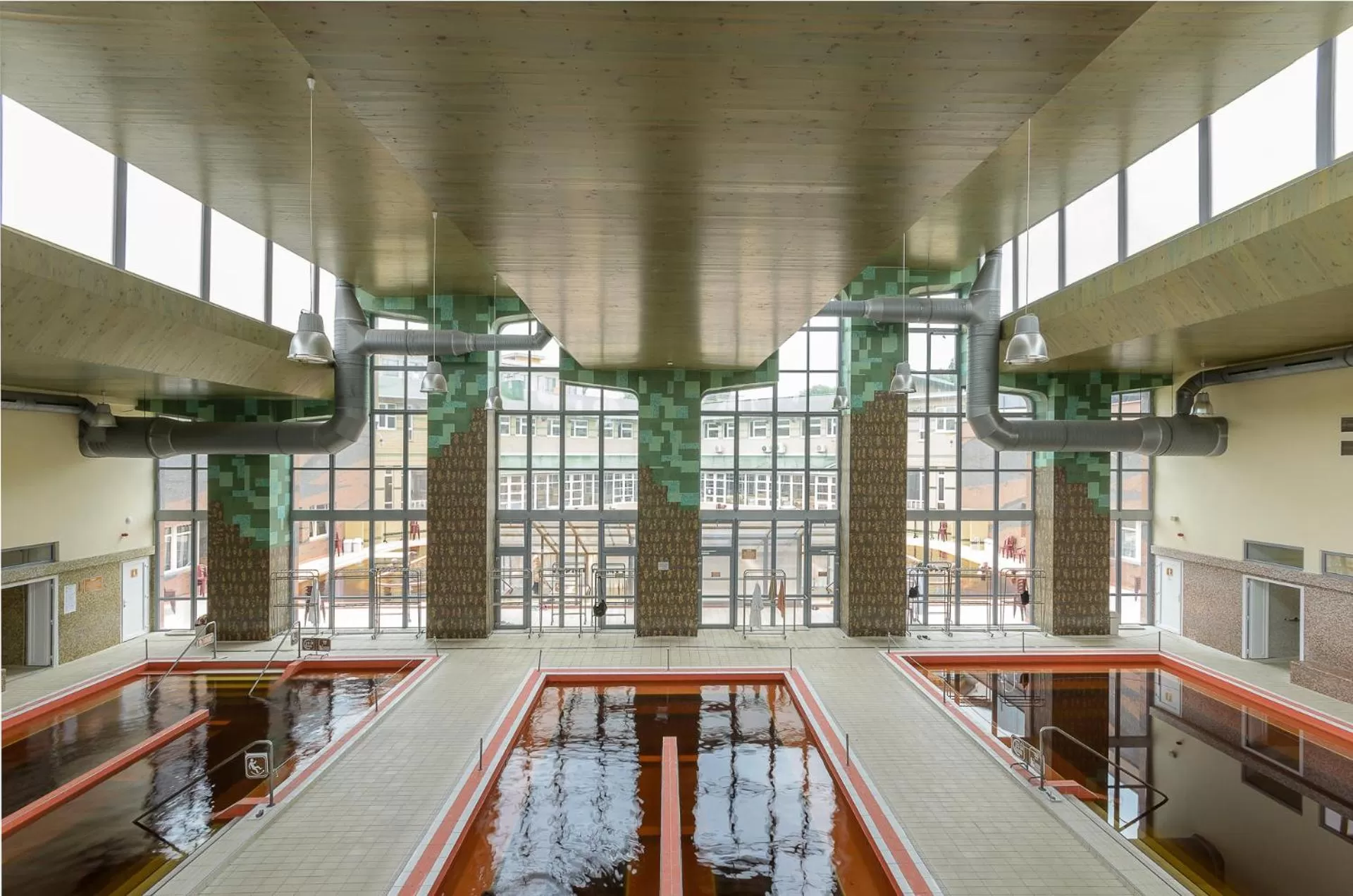Hot Spring Bath in Hunguest Hotel Aqua Sol