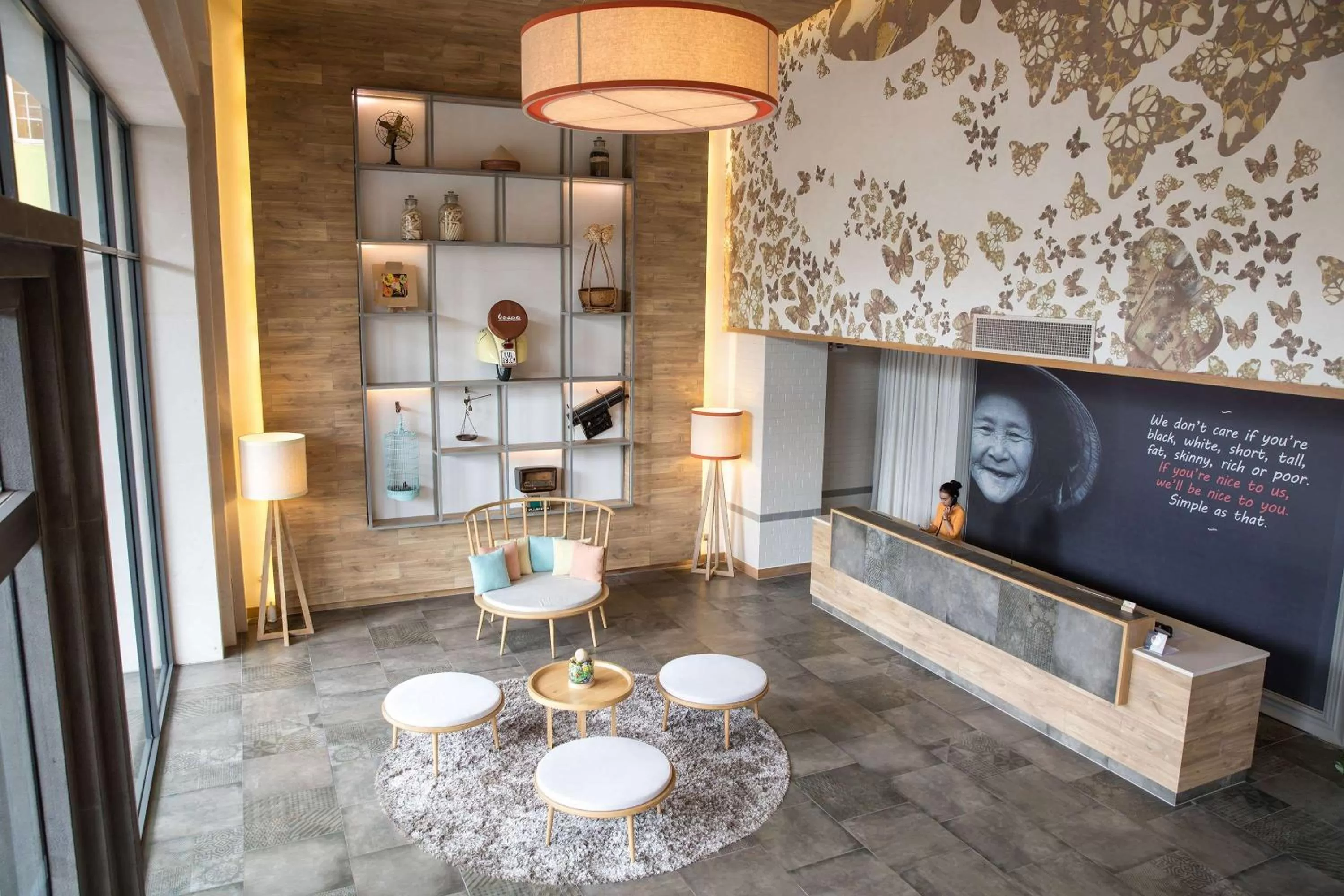 Lobby or reception in Fusion Suites Saigon