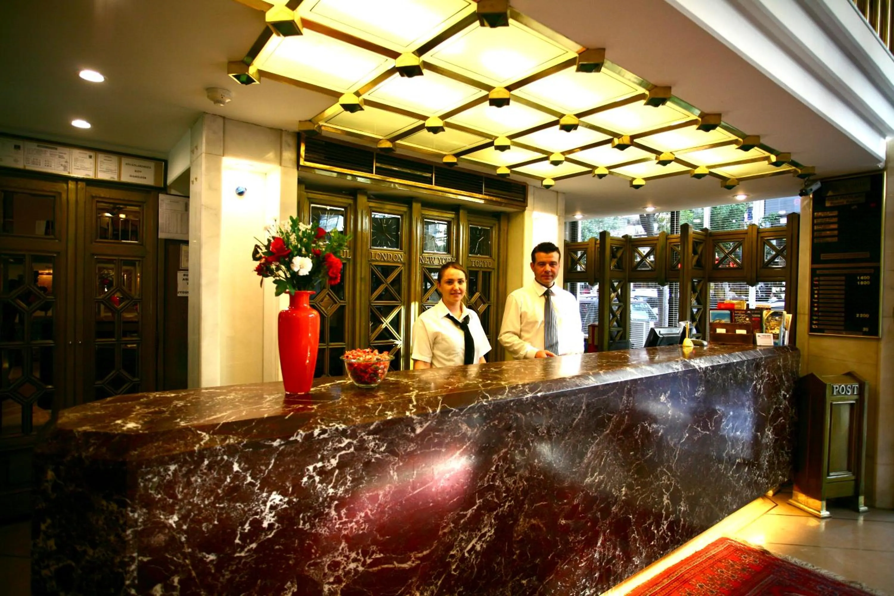 Staff in Istanbul Royal Hotel