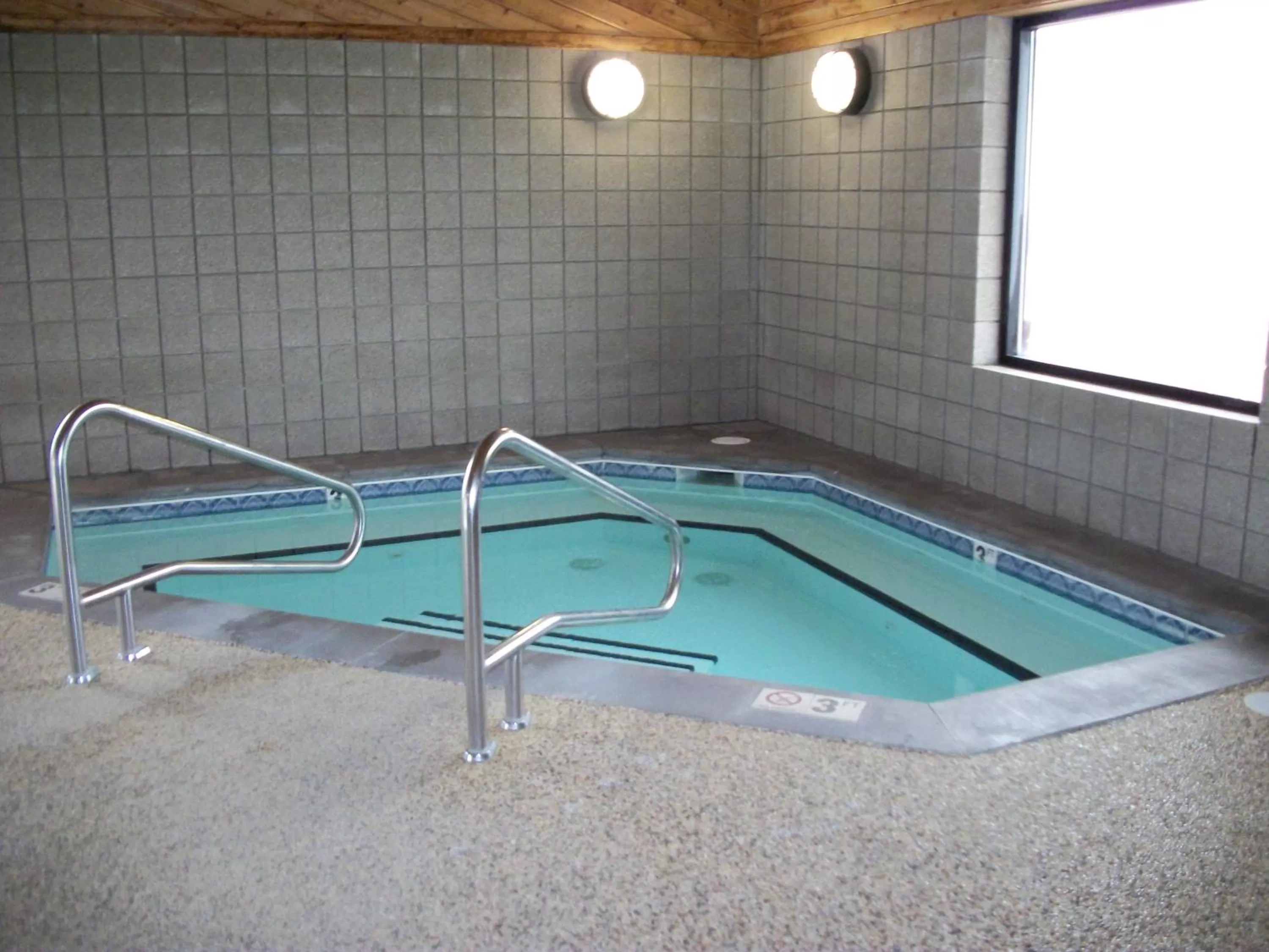 Swimming pool in AmericInn by Wyndham Beulah