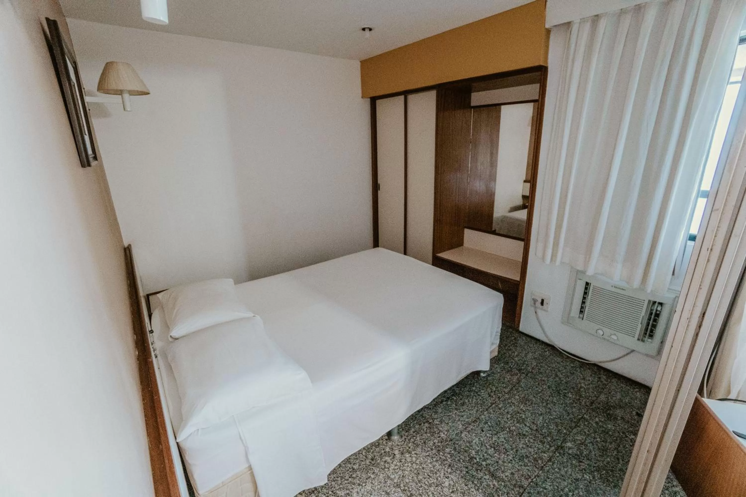 Bed in Iracema Residence Hotel Flat