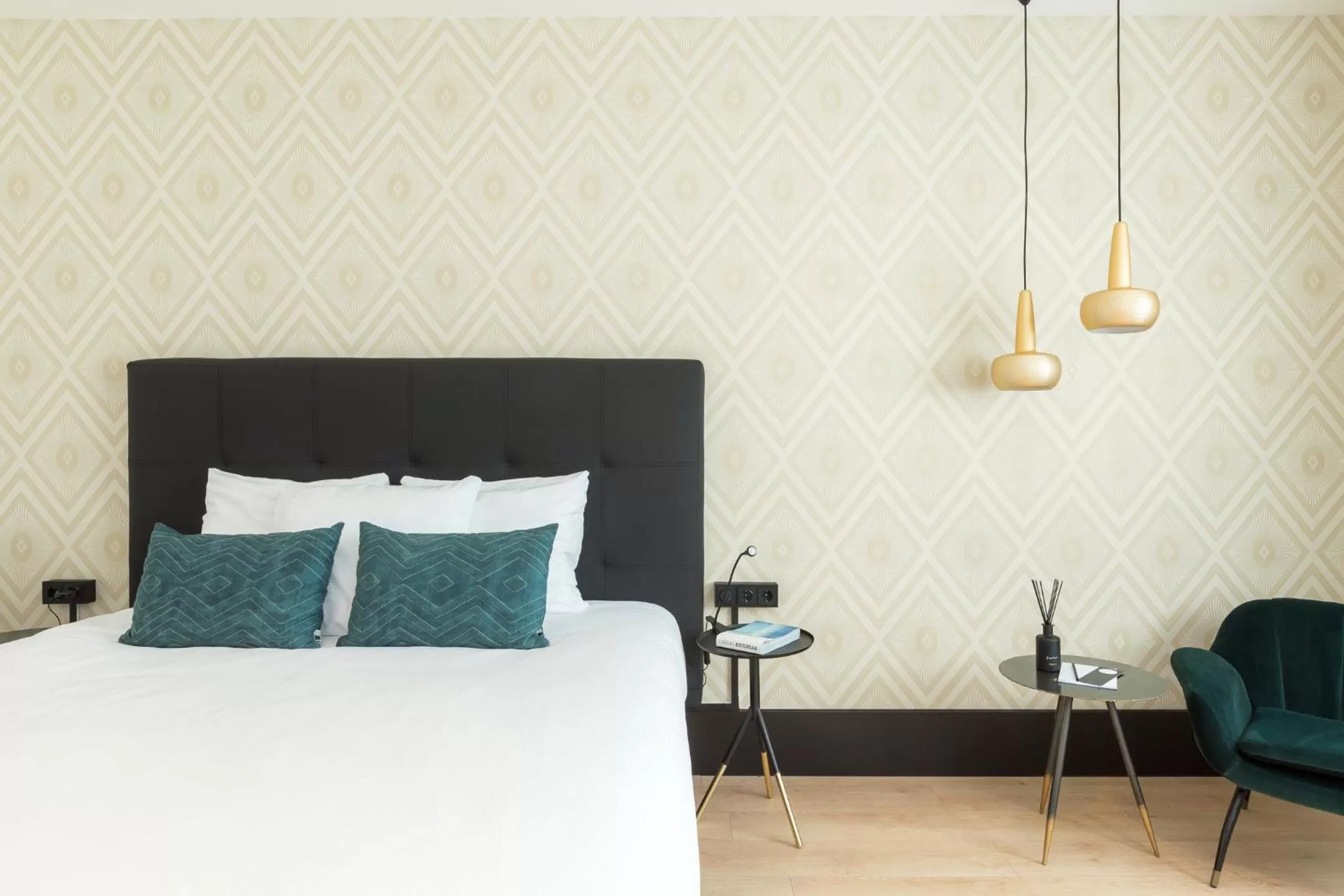 Bed in The James Rotterdam