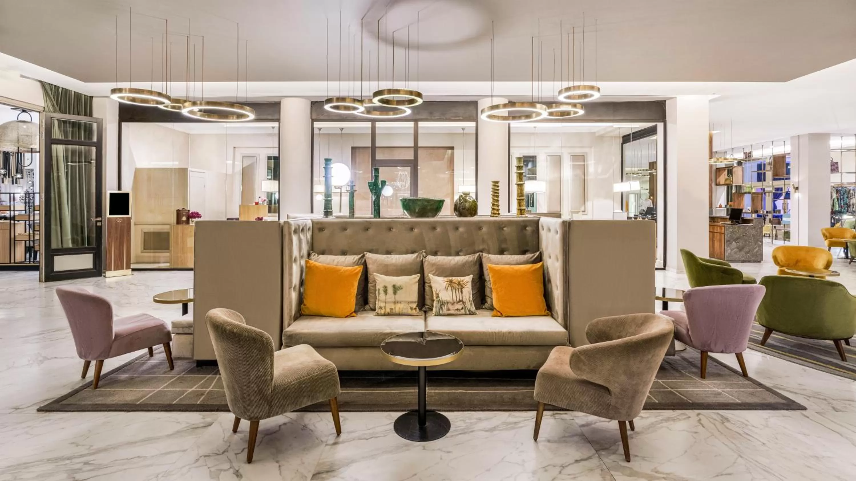 Seating area in Sofitel Marrakech Palais Impérial & Spa