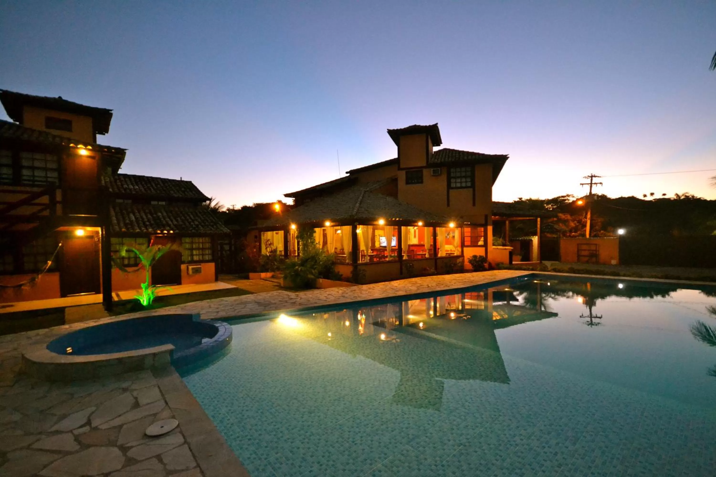 Swimming pool in Pousada Da Ferradura