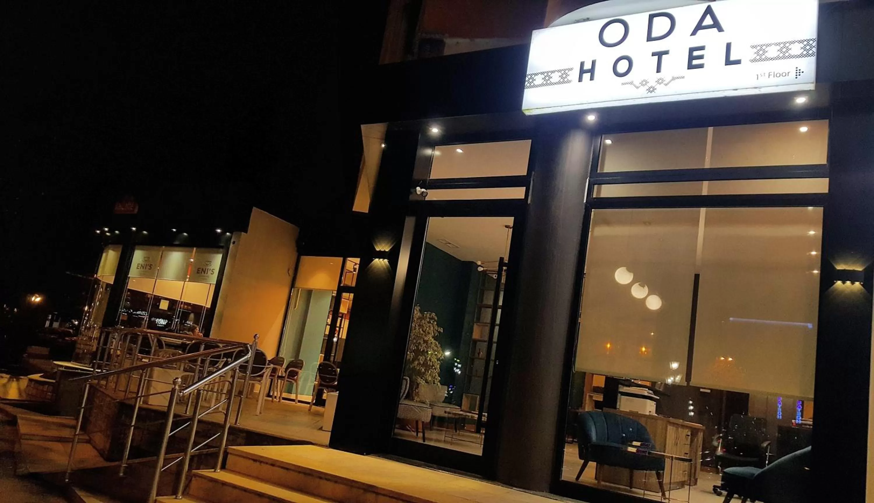 Facade/entrance in Oda Hotel Tirana