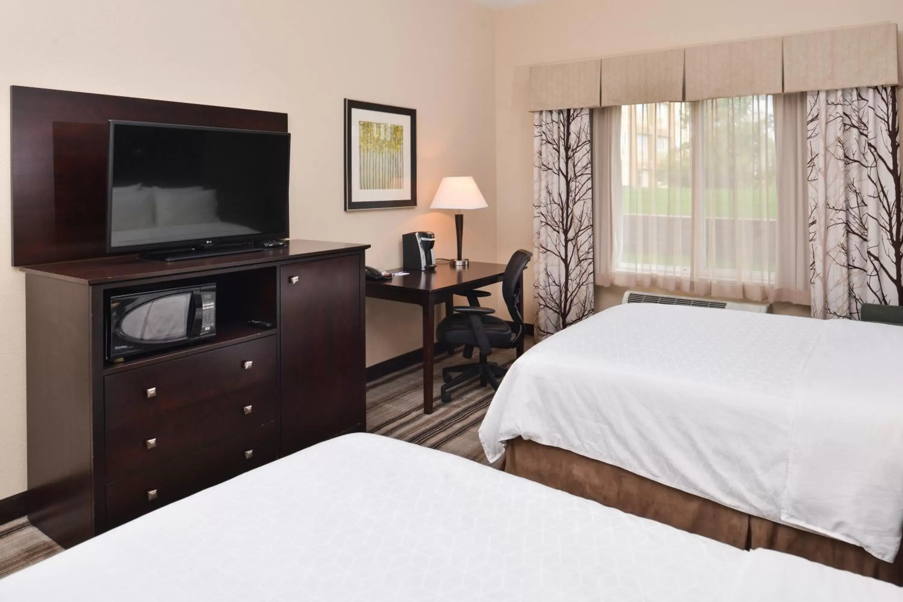 Queen Room with Two Queen Beds - Disability Access Hearing Impaired-Accessible in Holiday Inn Express & Suites Emporia Northwest, an IHG Hotel Queen Room with Two Queen Beds - Disability Access Hearing Impaired-Accessible in Holiday Inn Express & Suites Emporia Northwest, an IHG Hotel