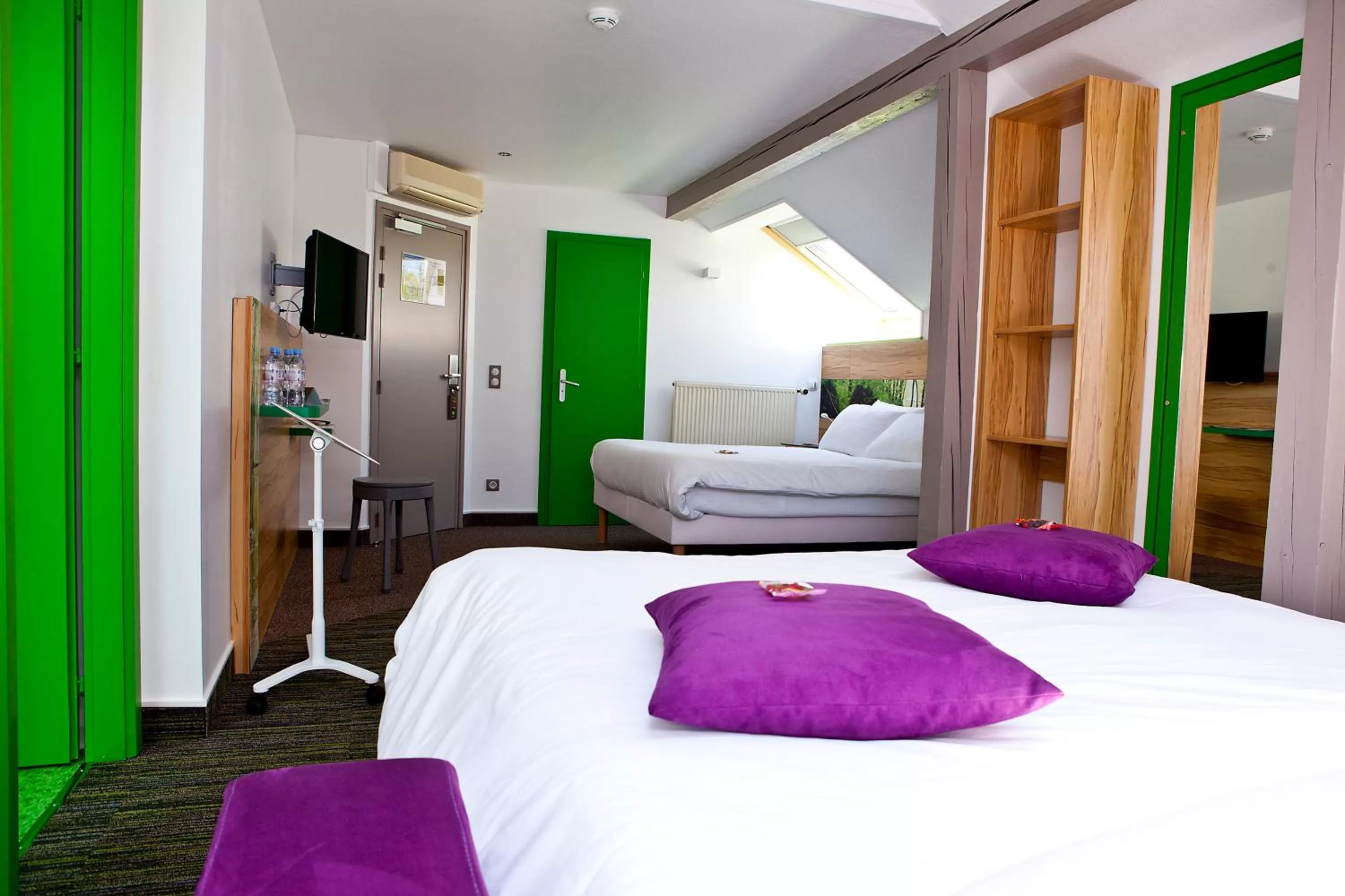 Bedroom, Bed in ibis Styles Sarrebourg