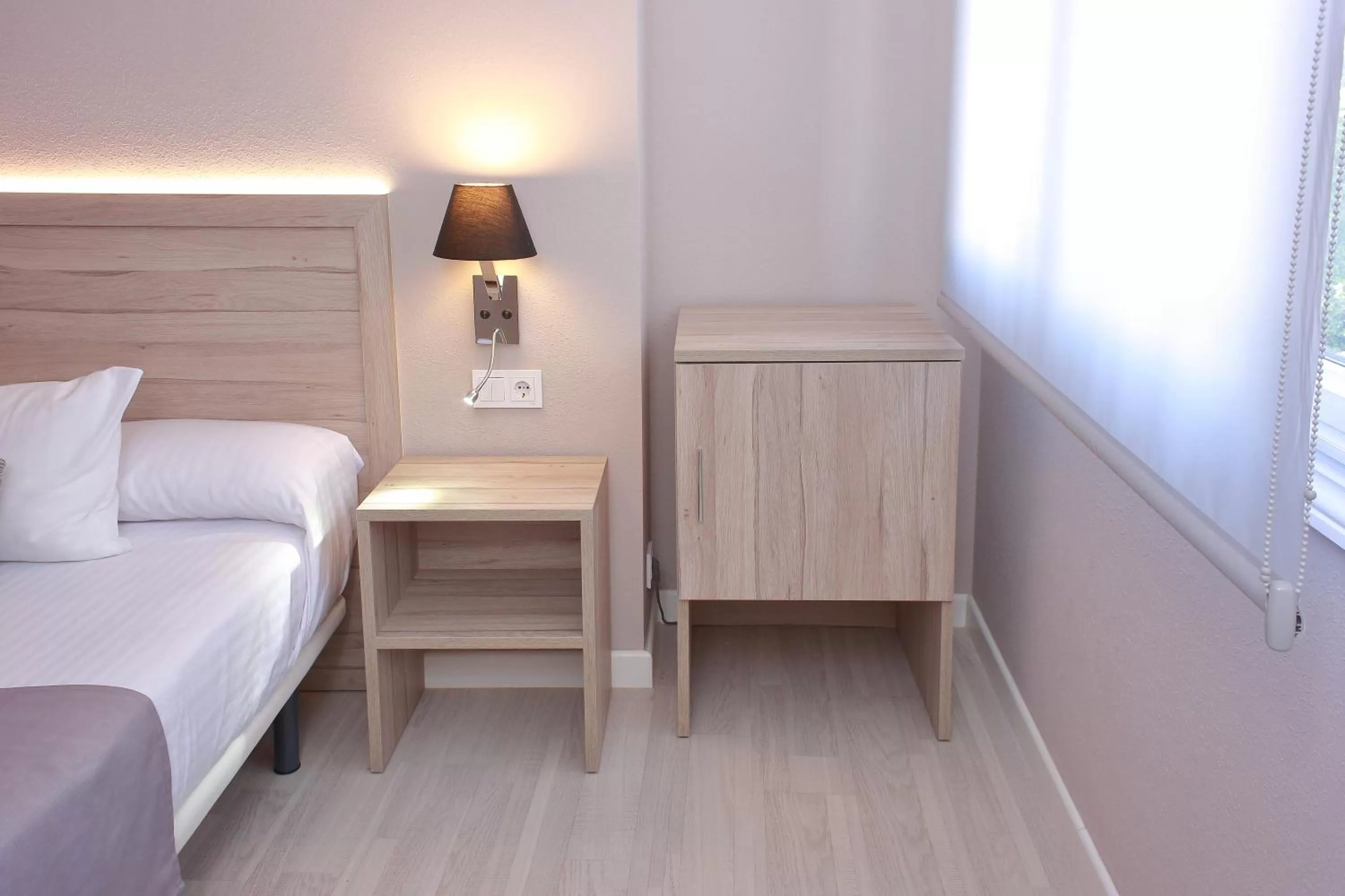 Decorative detail, Bed in Hotel Villa de Verín