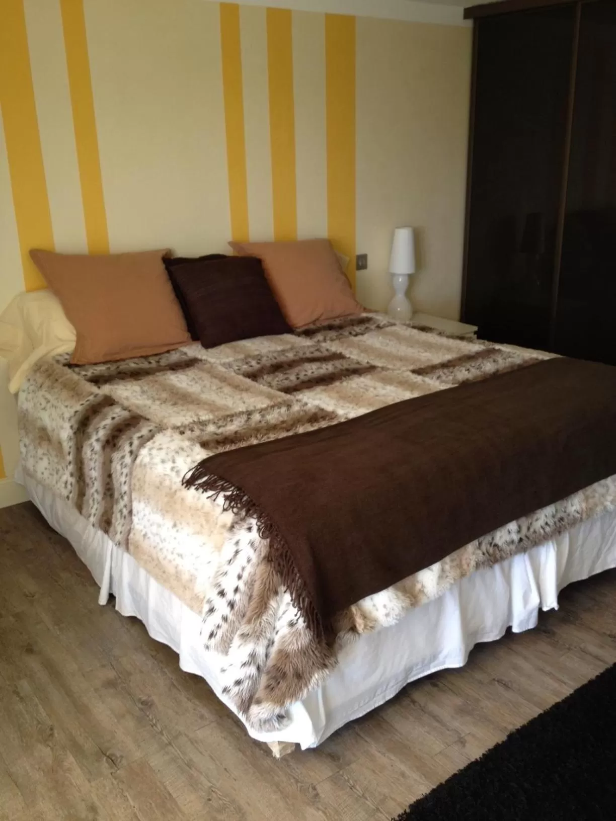 Bed in Château de Valloubière