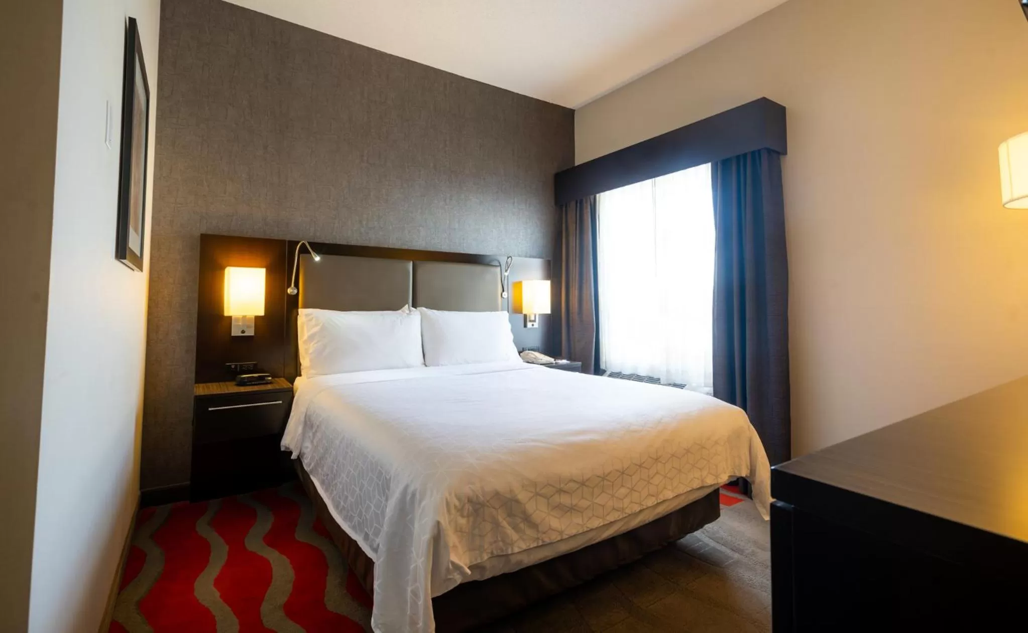 Bed in Holiday Inn Express Hotel & Suites - Edmonton International Airport by IHG