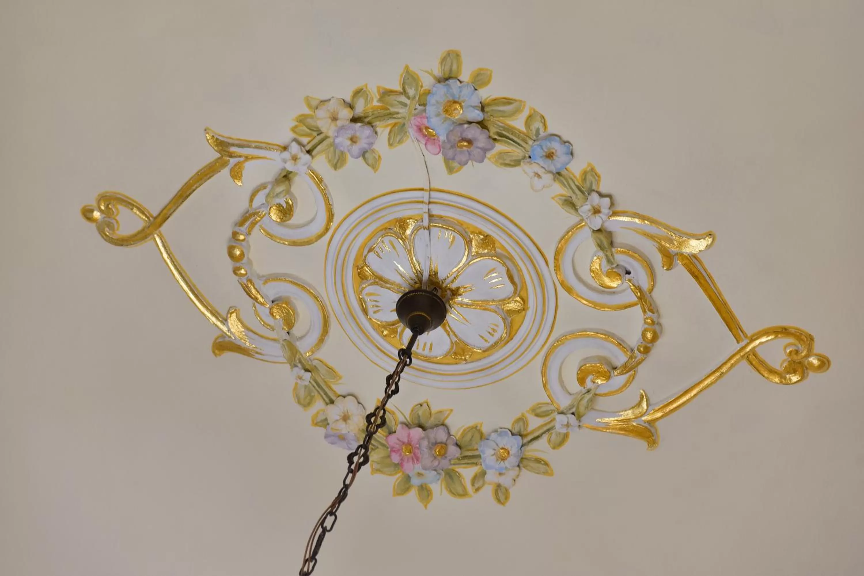 Decorative detail in Palazzo degli Affreschi