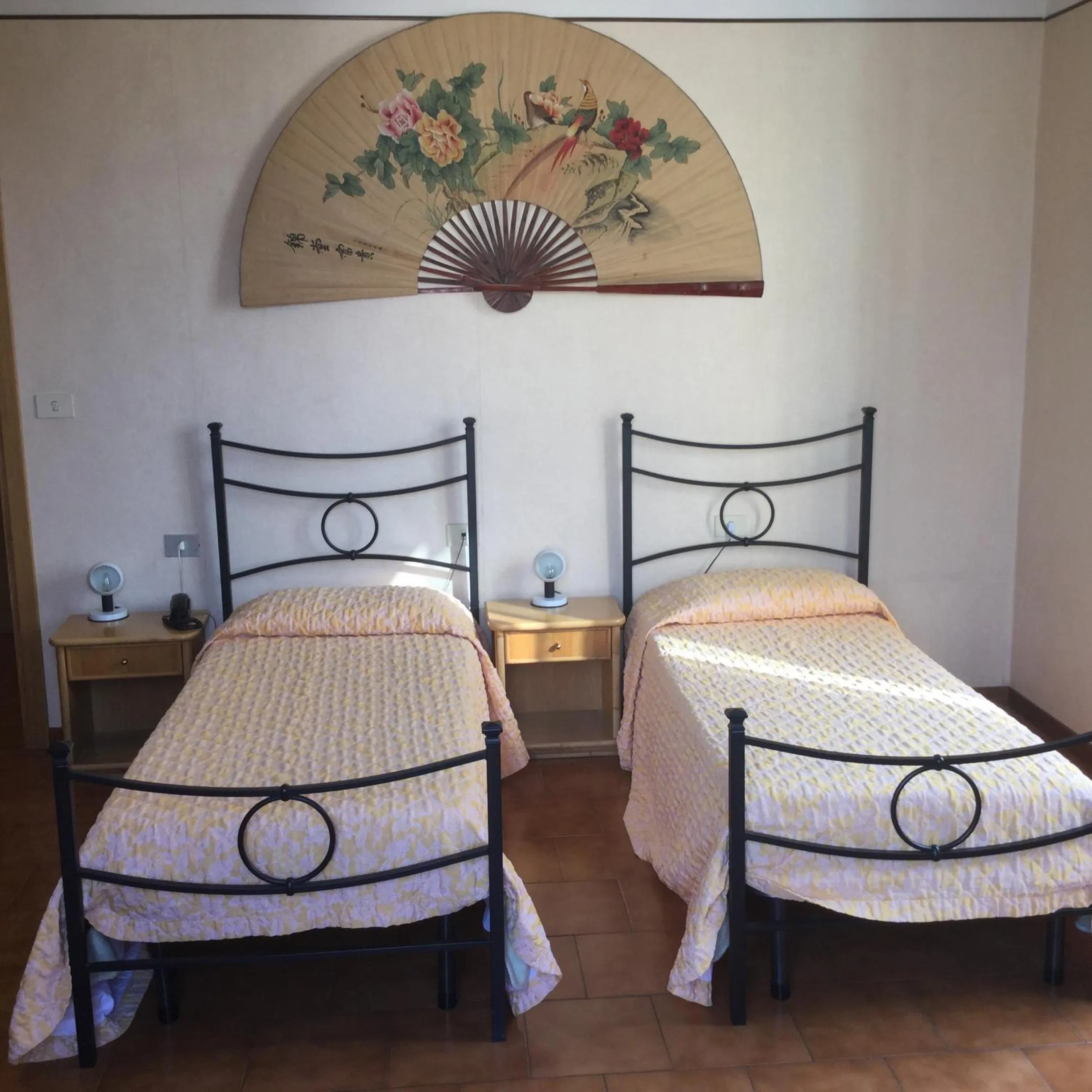 Bed in Hotel Touring