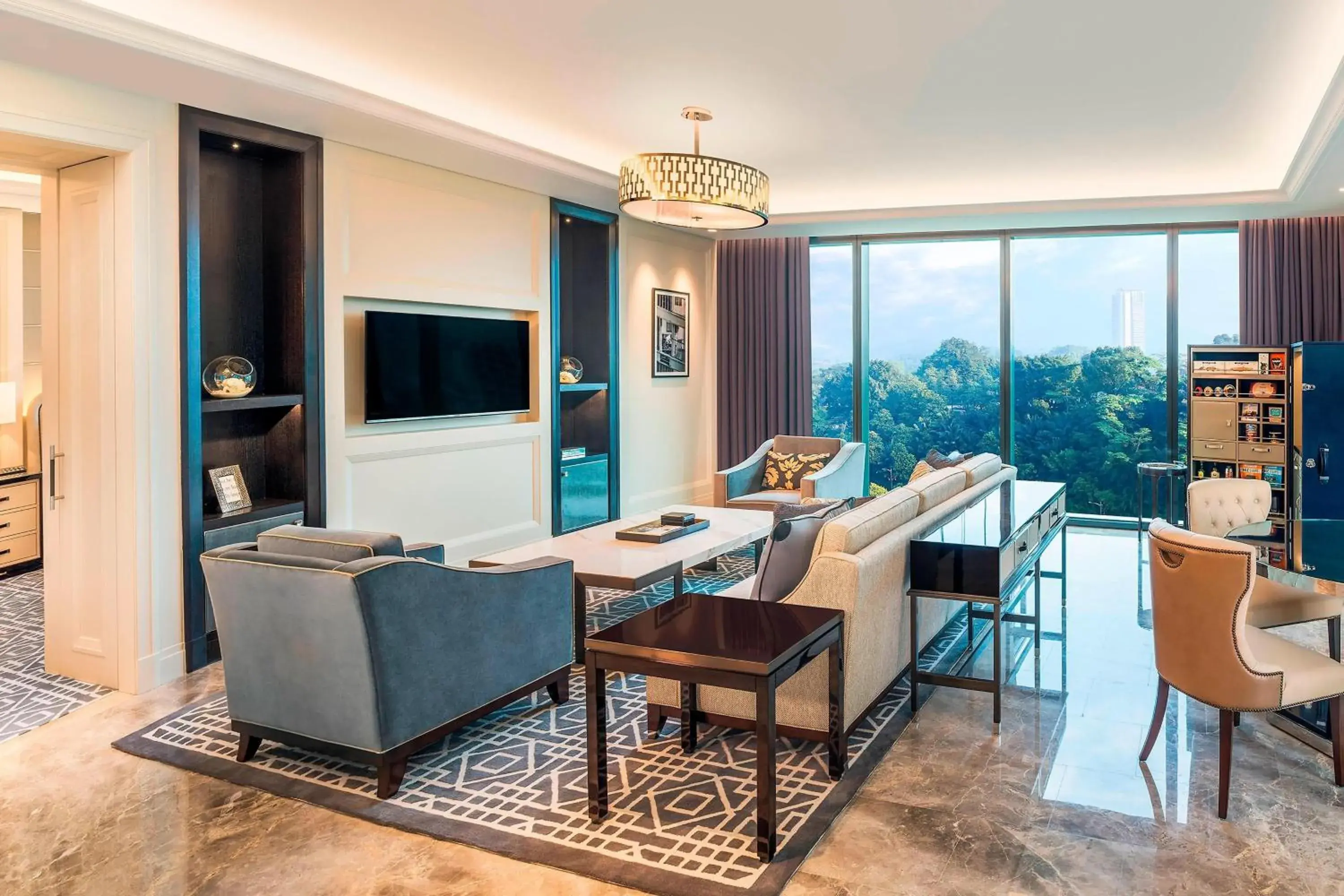 Caroline Astor Suite, Lake Gardens View in The St. Regis Kuala Lumpur Caroline Astor Suite, Lake Gardens View in The St. Regis Kuala Lumpur
