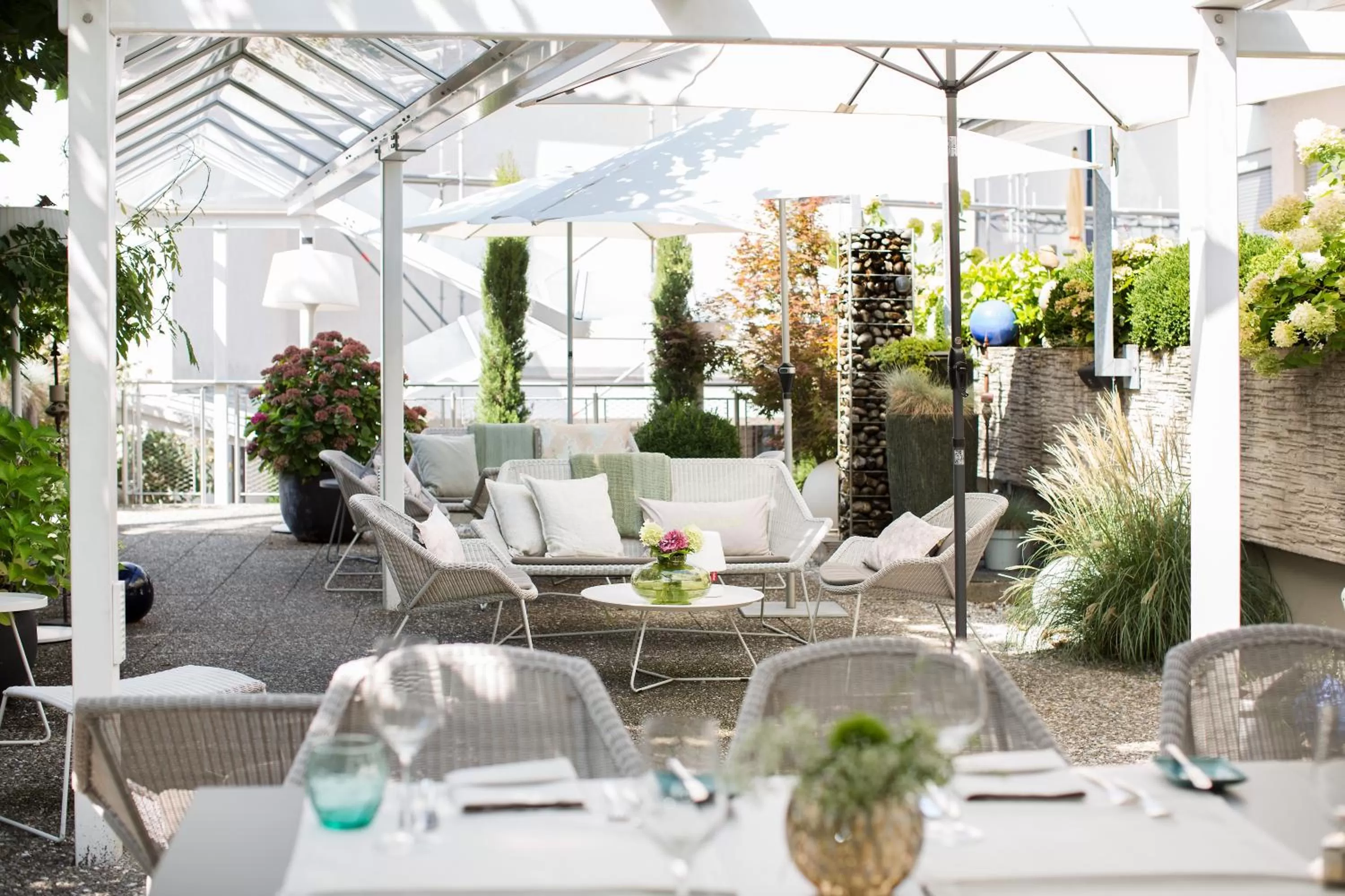Garden in hirschen dornbirn - das boutiquestyle hotel - skyrelax & wellness im rooftop