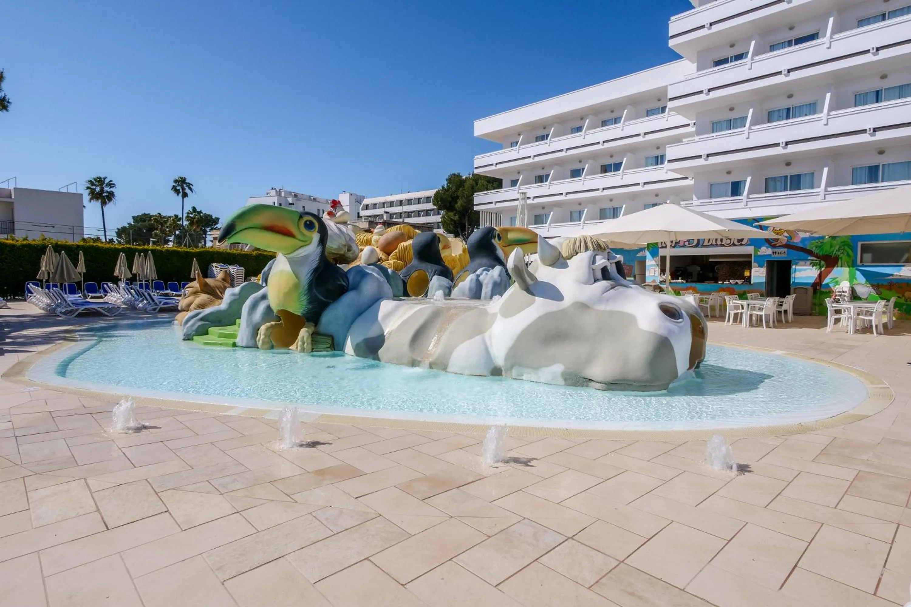 Aqua park in Hotel Condesa