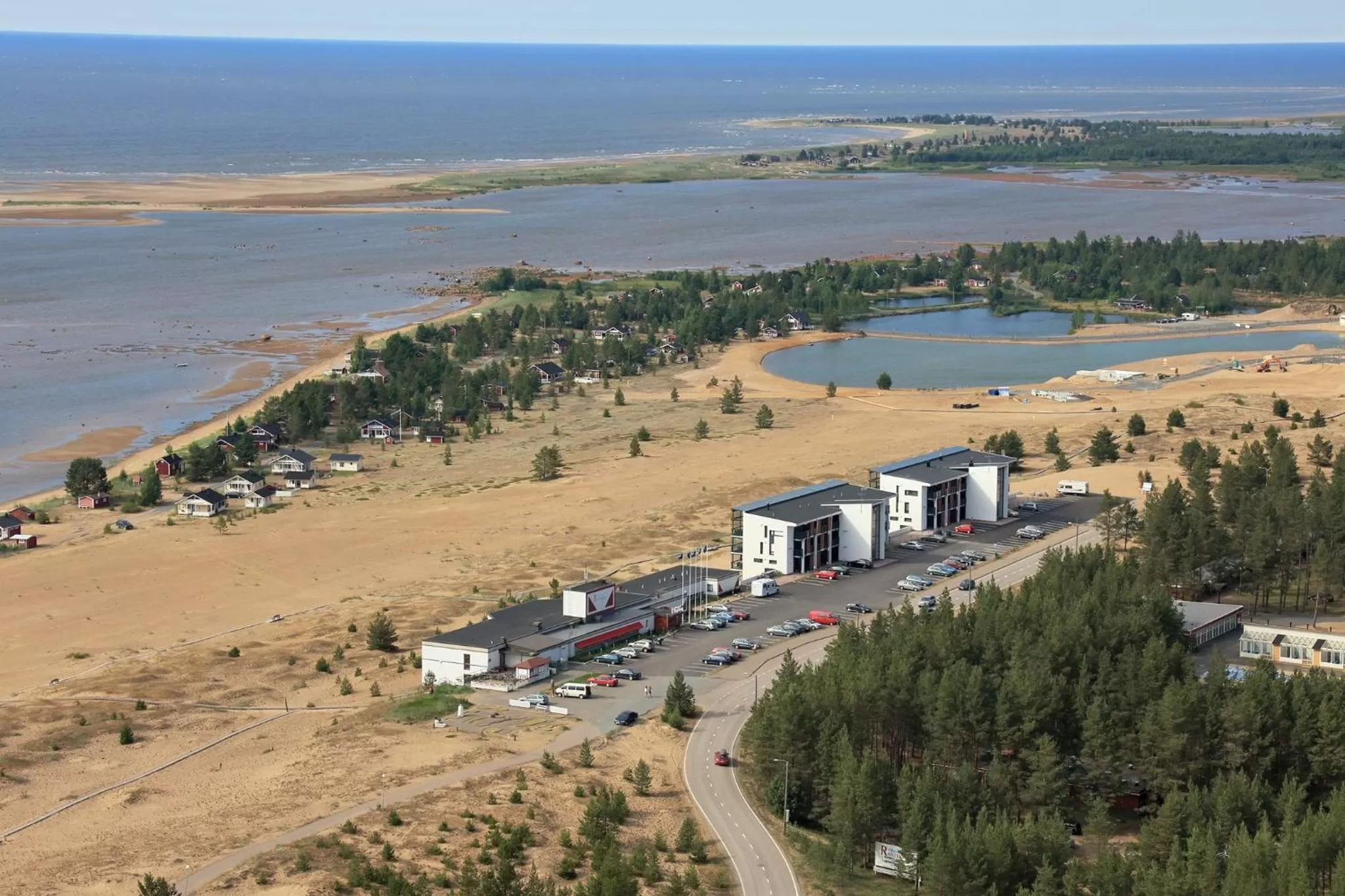 Bird's eye view in Hotel Rantakalla