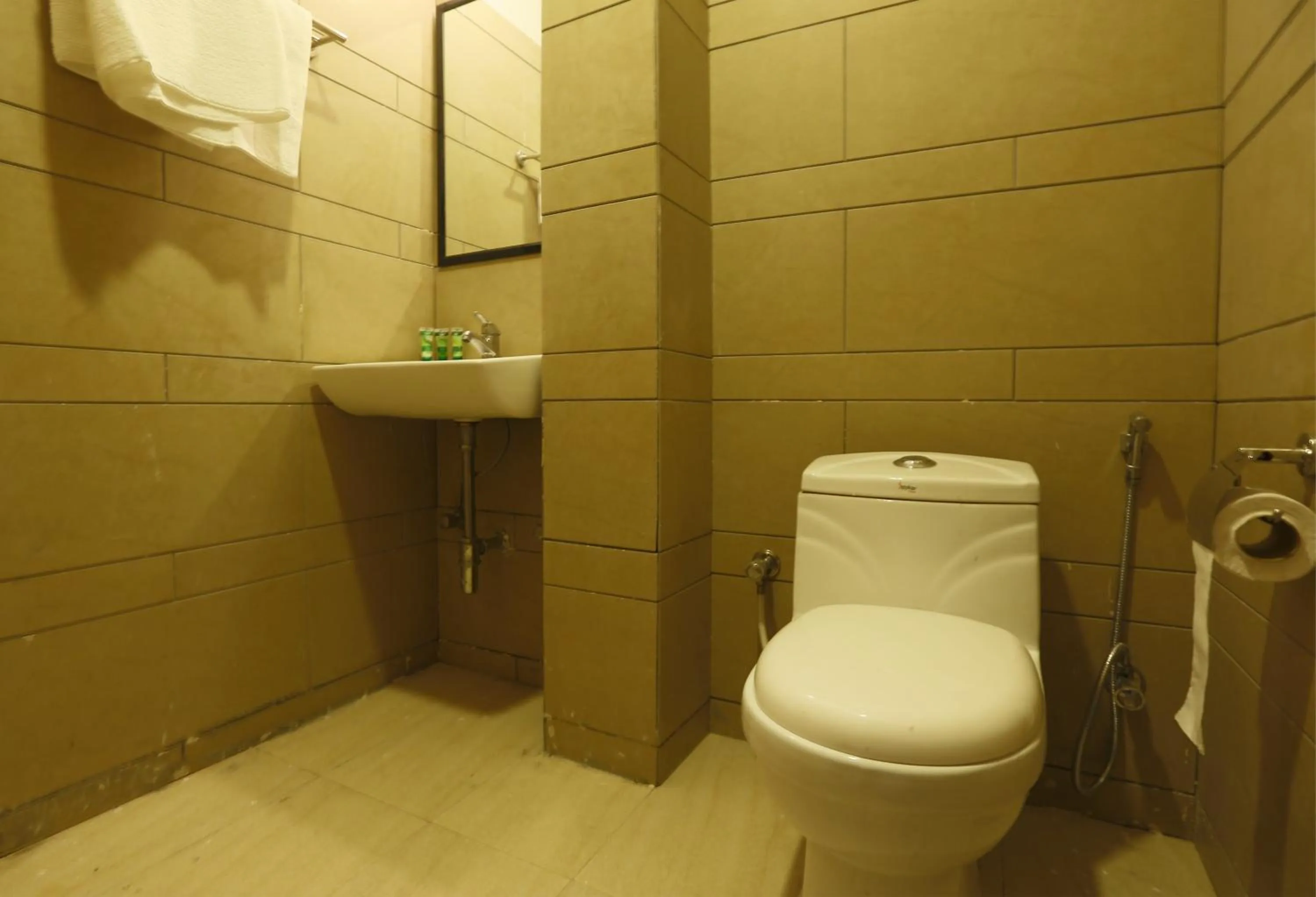 Bathroom in Hotel Aeroporto Nearest Landmark Aerocity delhi