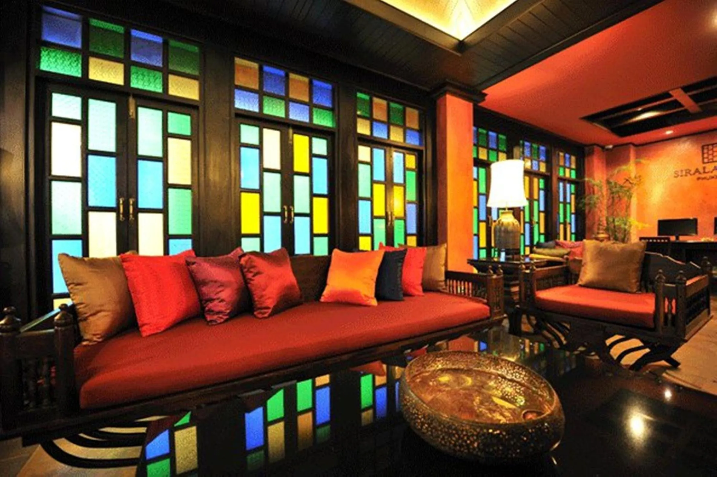 Lobby or reception in Siralanna Hotel