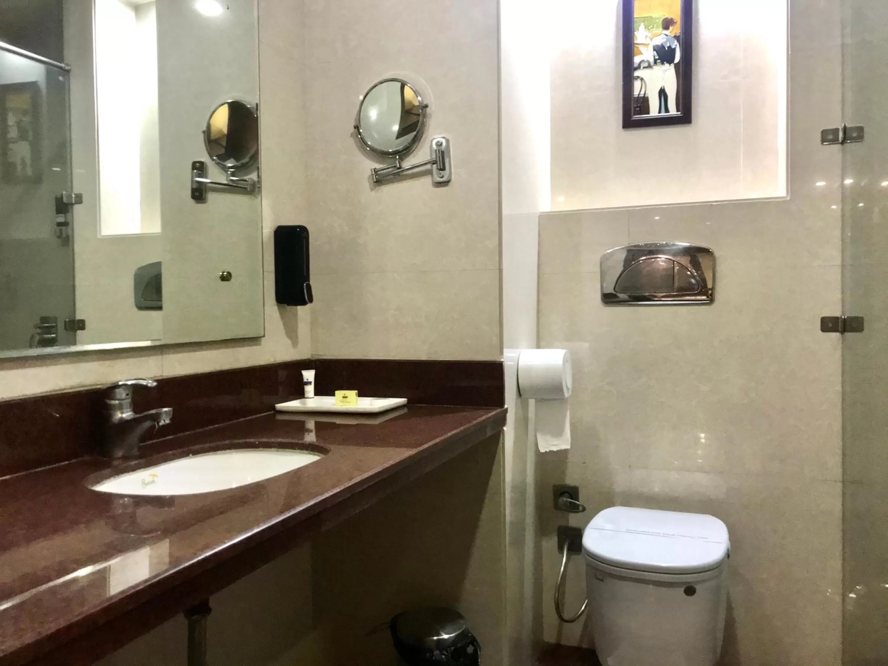 Bathroom in Hotel Leela Grande