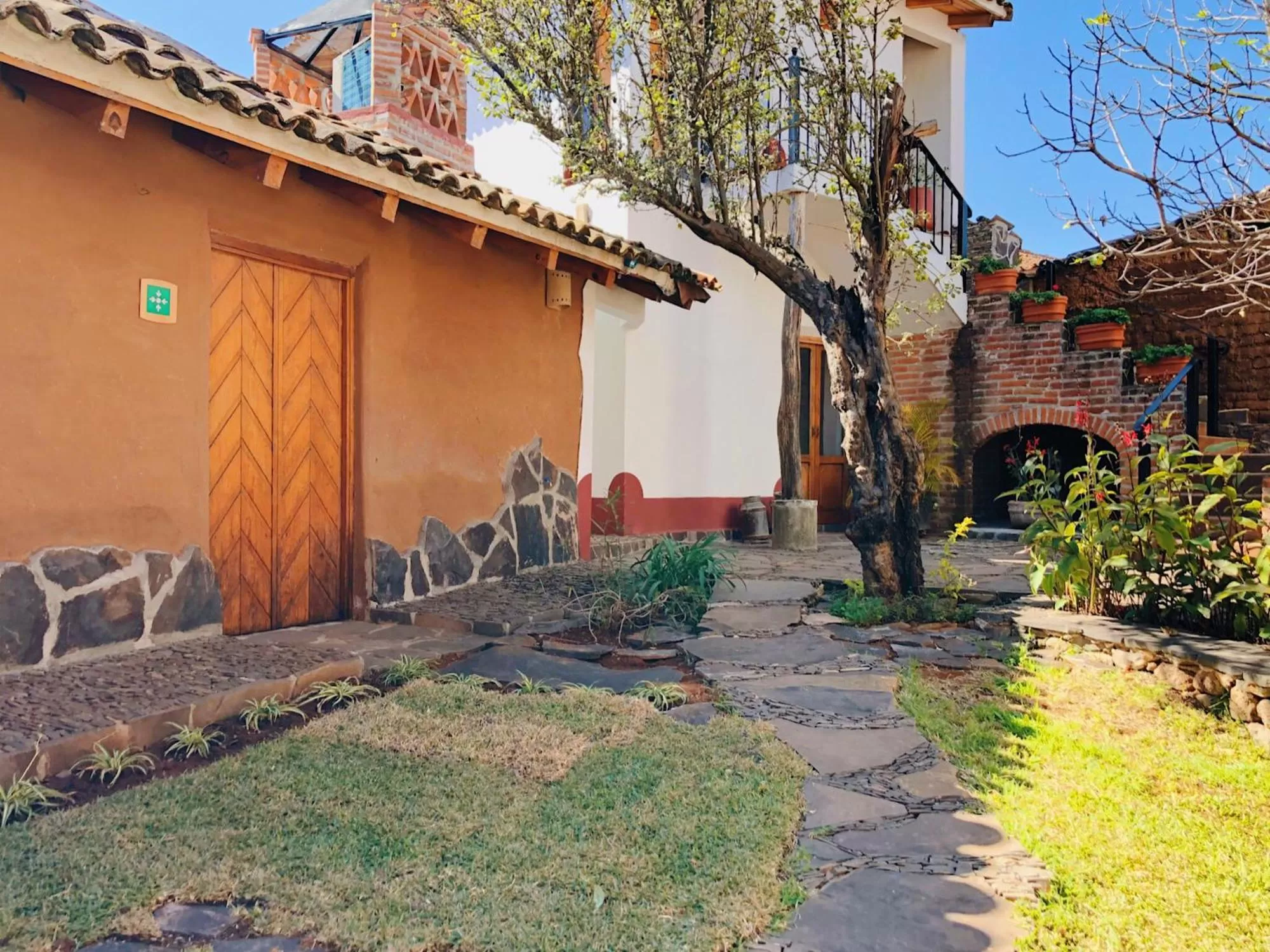 Patio in Posada la Manzanilla