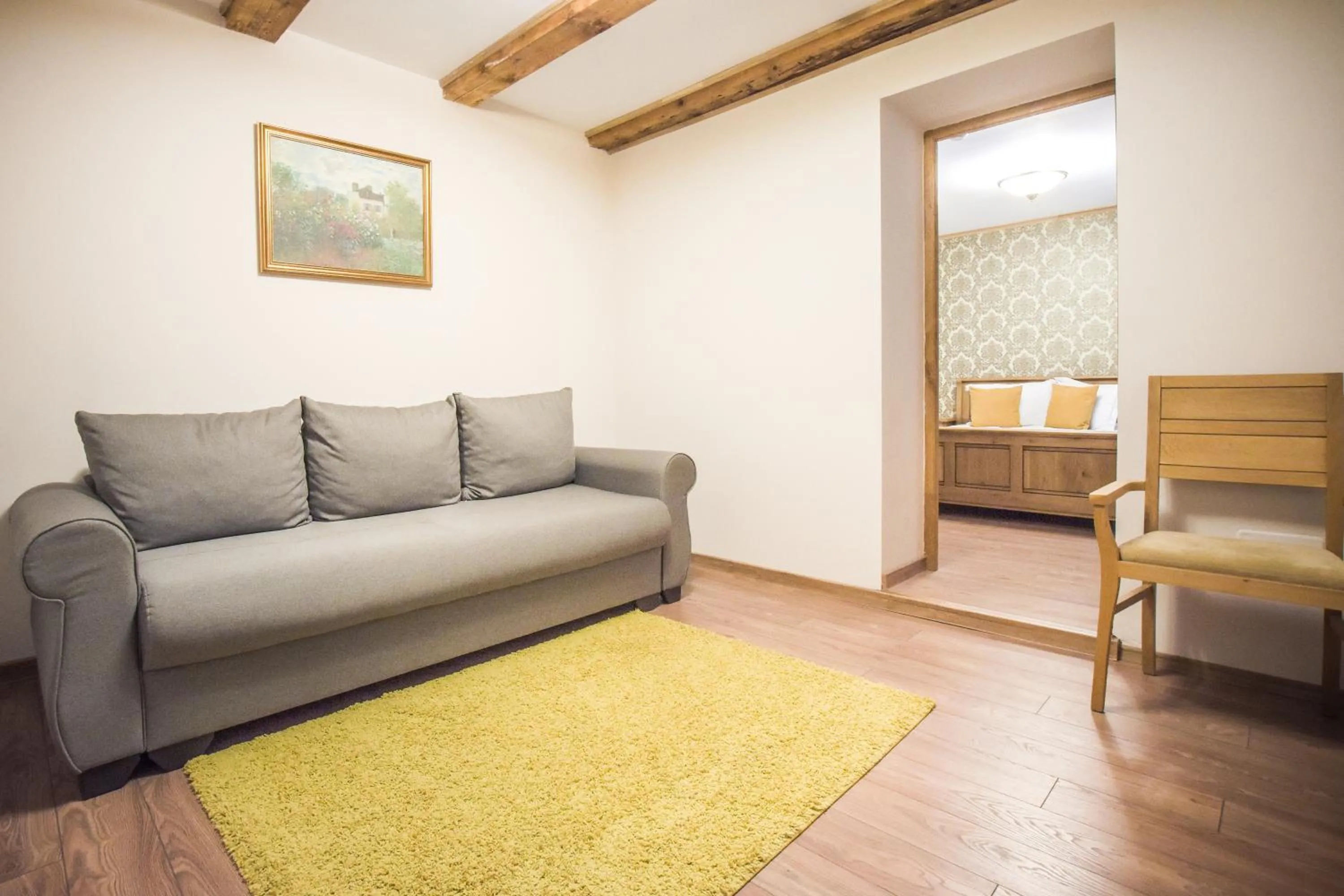 Seating area in Safrano Palace