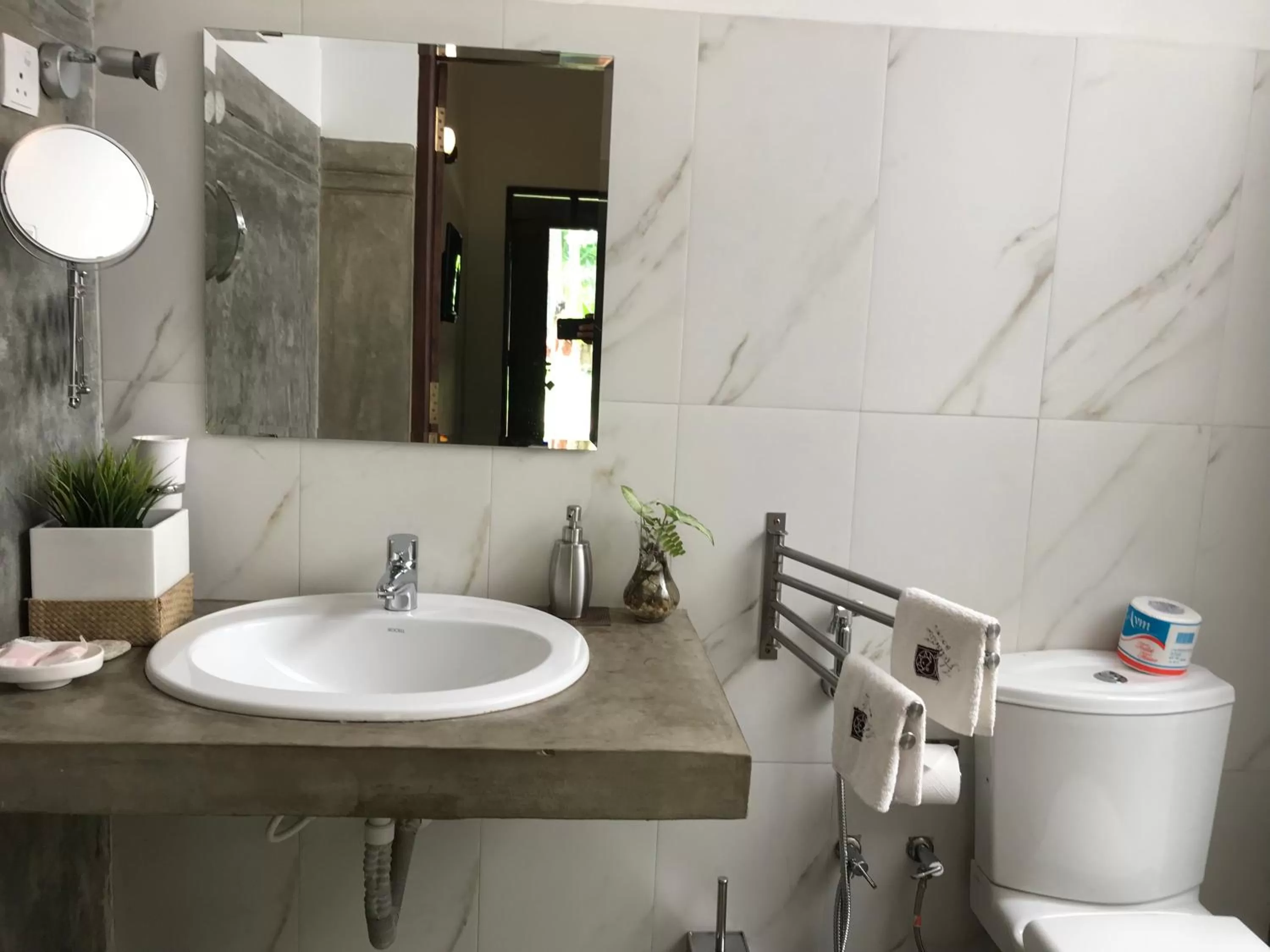 Bathroom in Hotel Heladiv