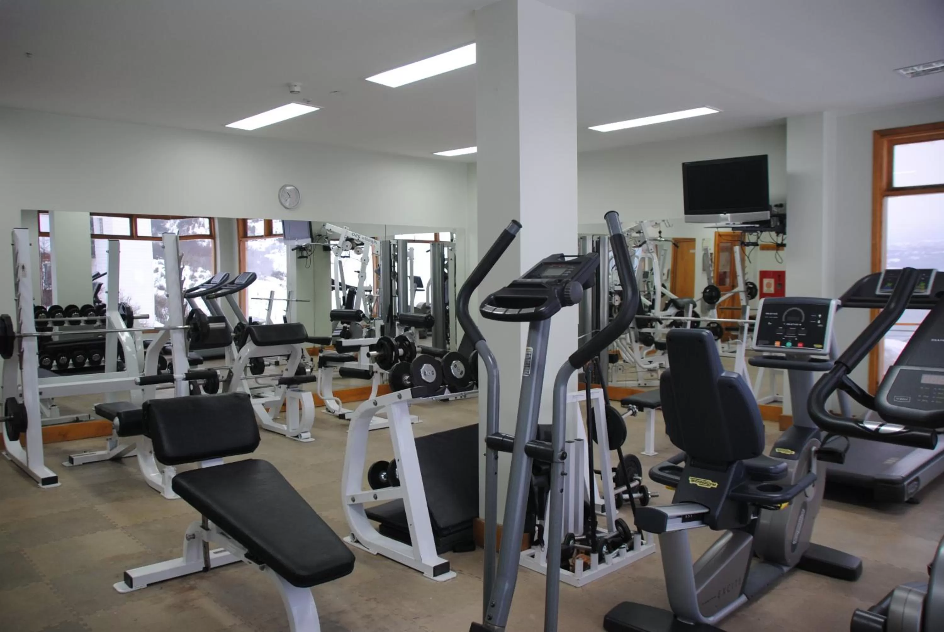Fitness centre/facilities in Los Cauquenes Resort + Spa + Experiences