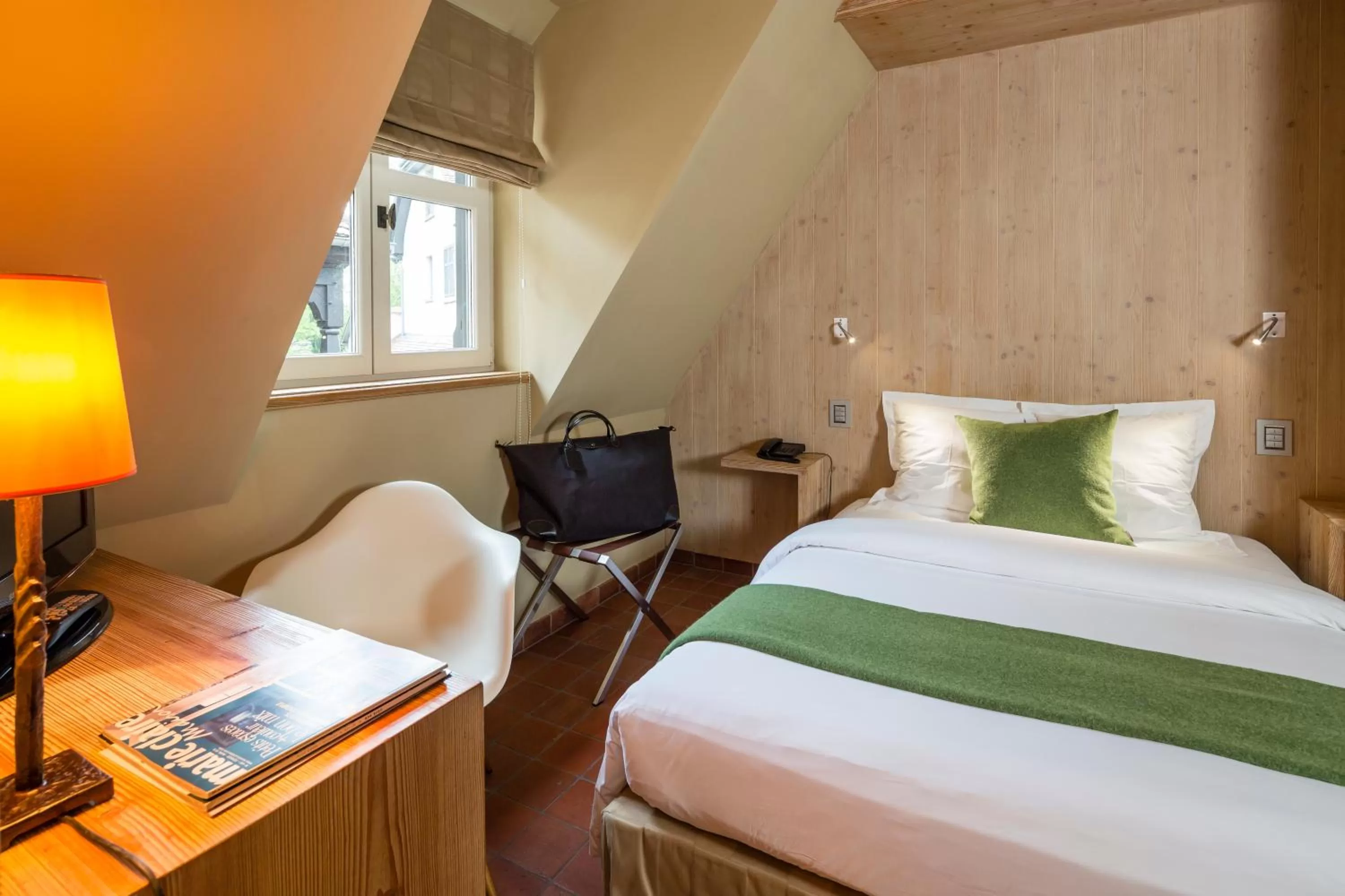 Photo of the whole room, Bed in Hotel Restaurant De l'Illwald