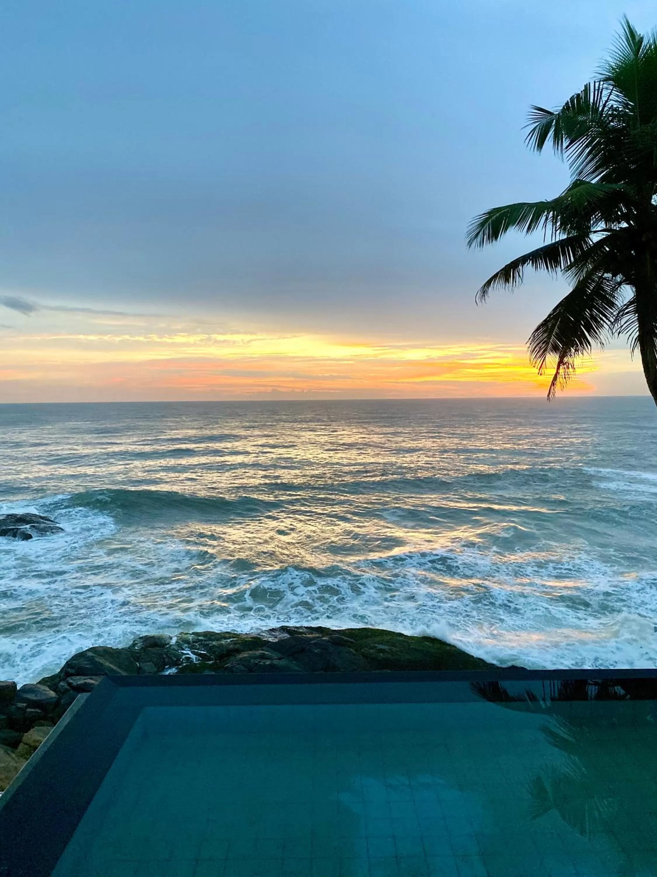 Natural landscape in Rockholm at the Light House Beach