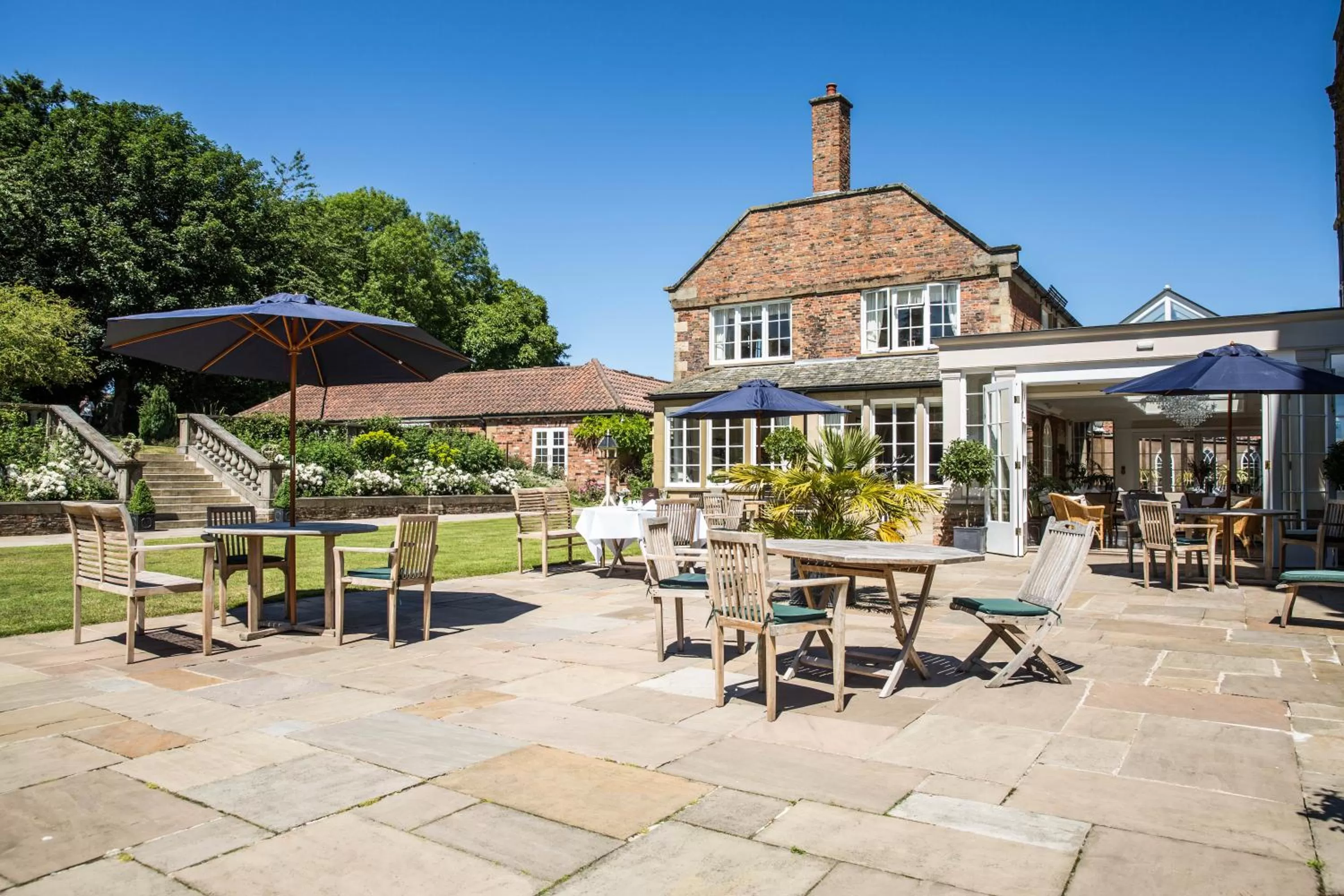 Patio in Goldsborough Hall
