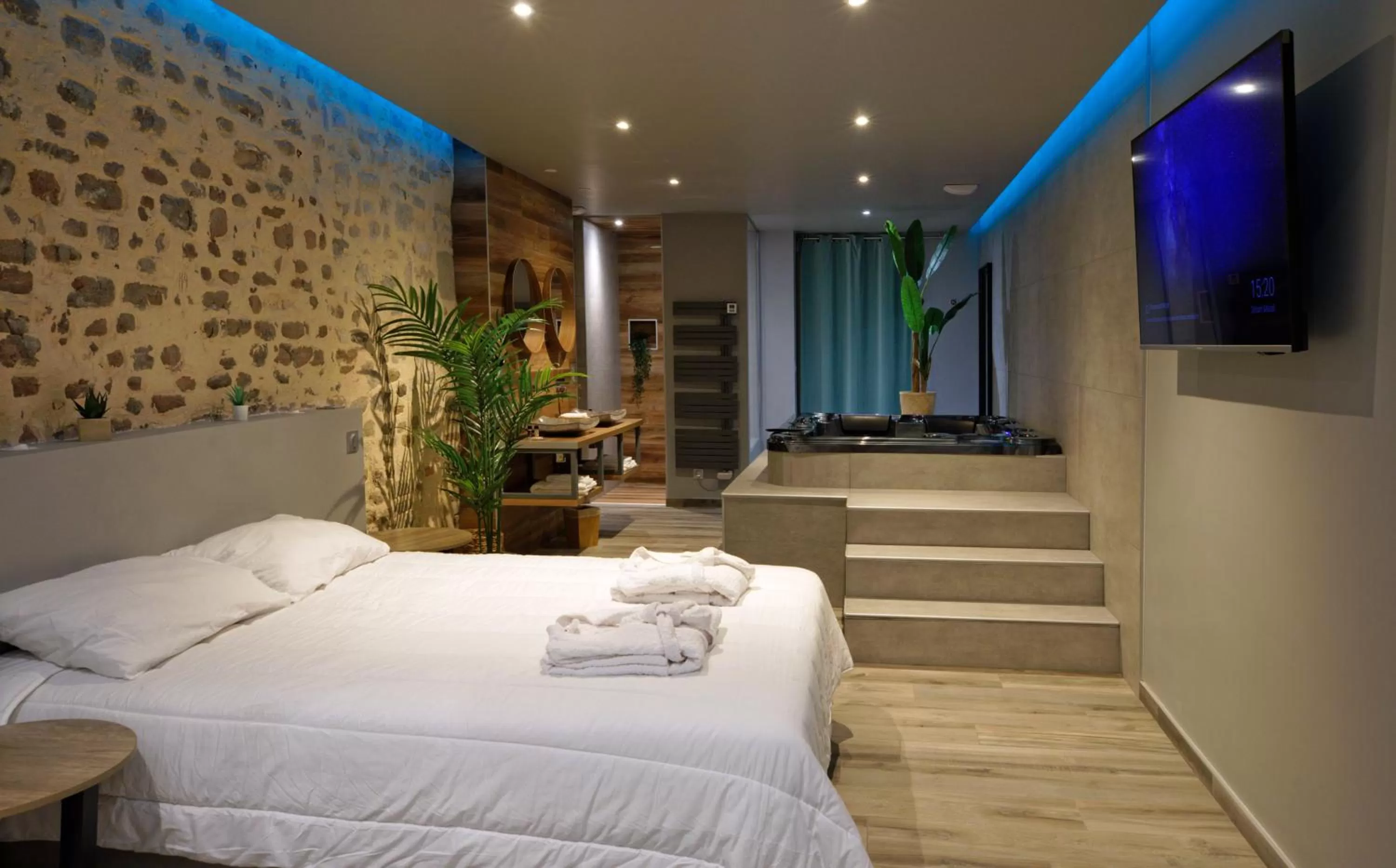 Spa and wellness centre/facilities in LA DOLCEVITA SPA Chambre privative