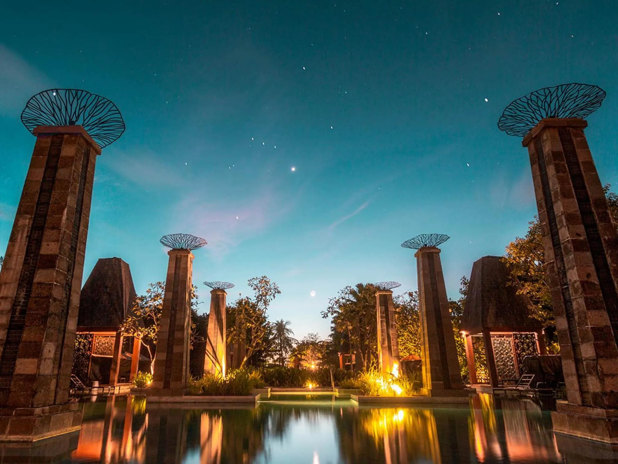 Swimming pool in Suites & Villas at Sofitel Bali