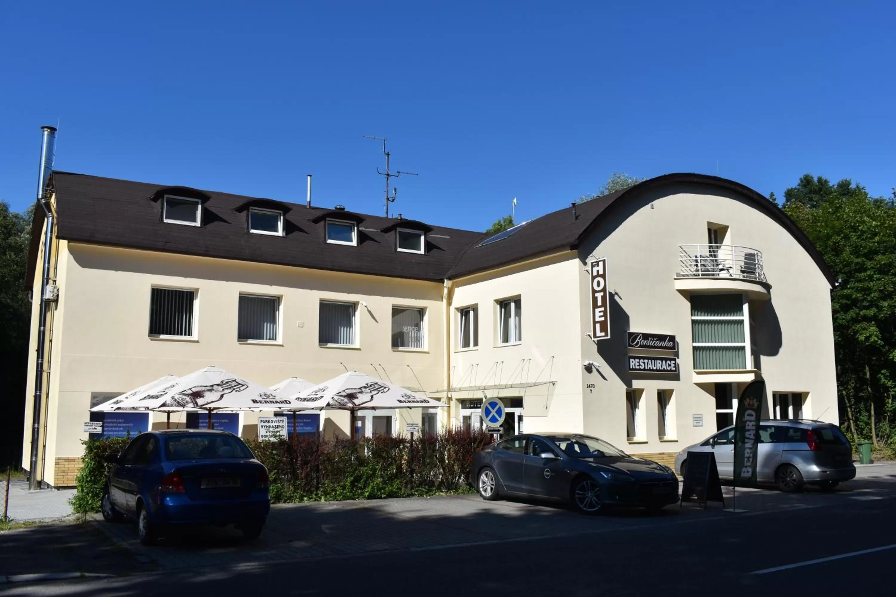 Property building in Hotel Boršičanka