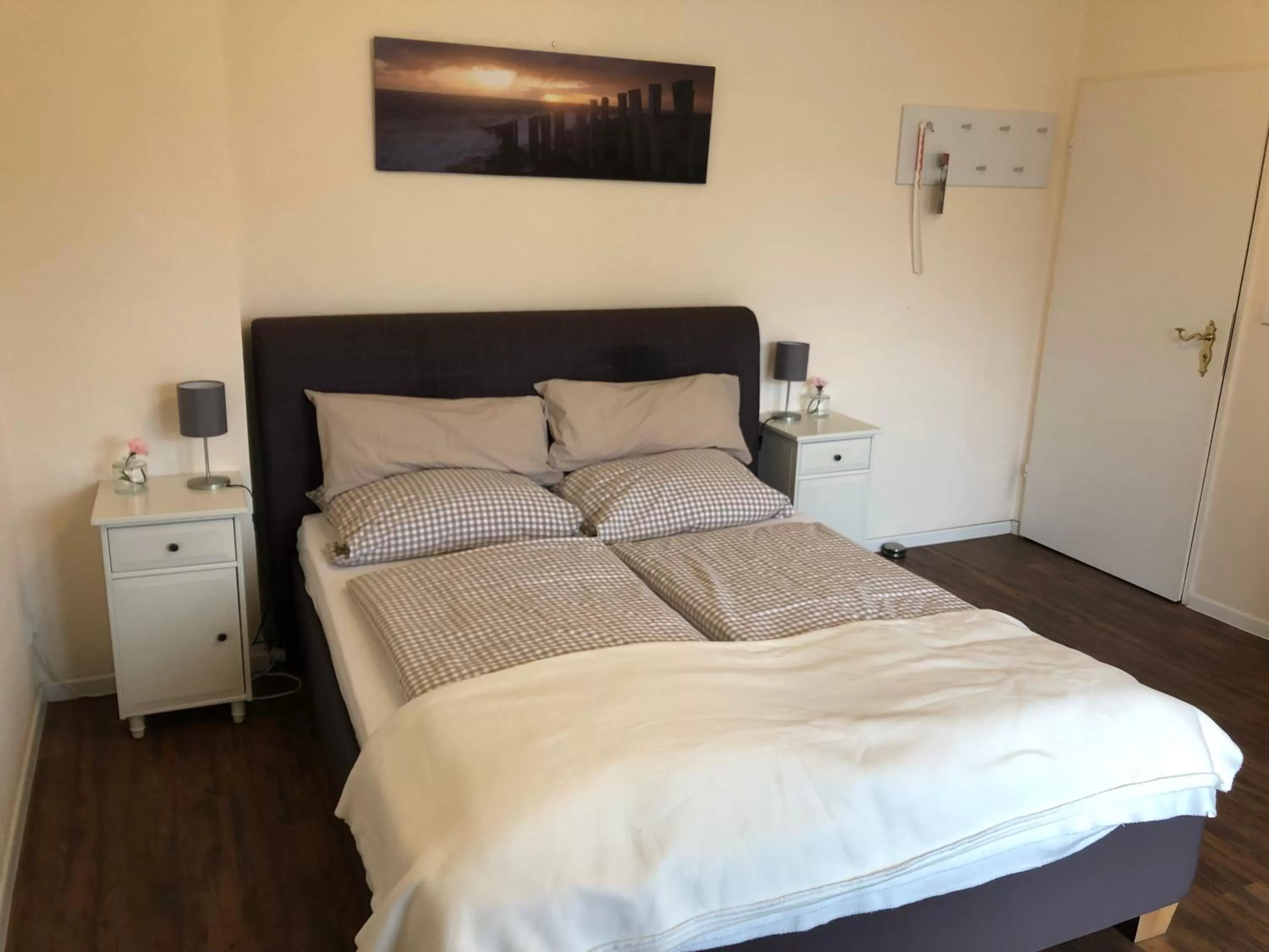 Bed in Hotel garni Seeluft Büsum