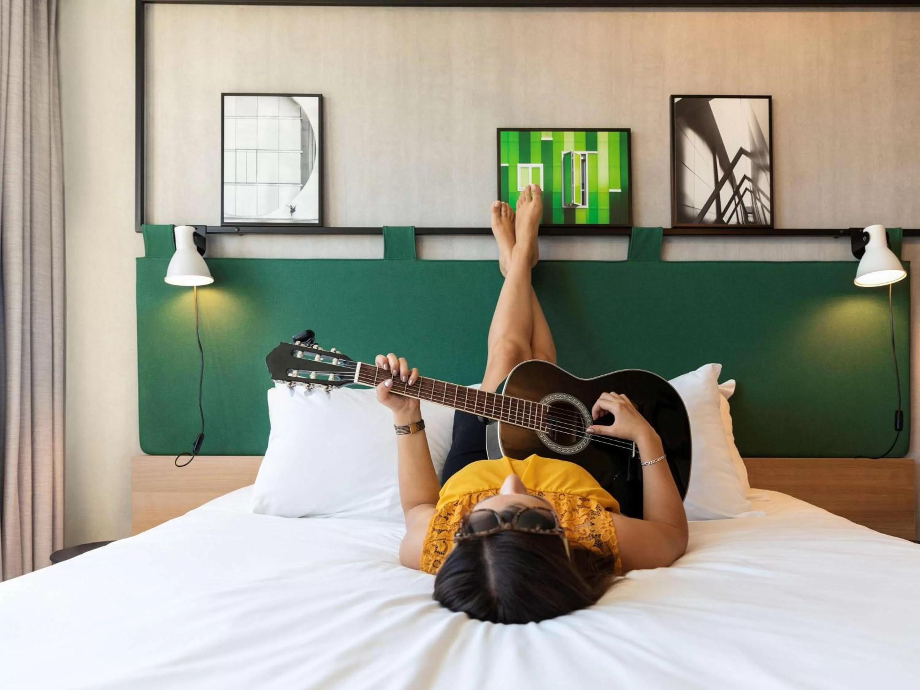 Photo of the whole room, Bed in ibis Tours Sud