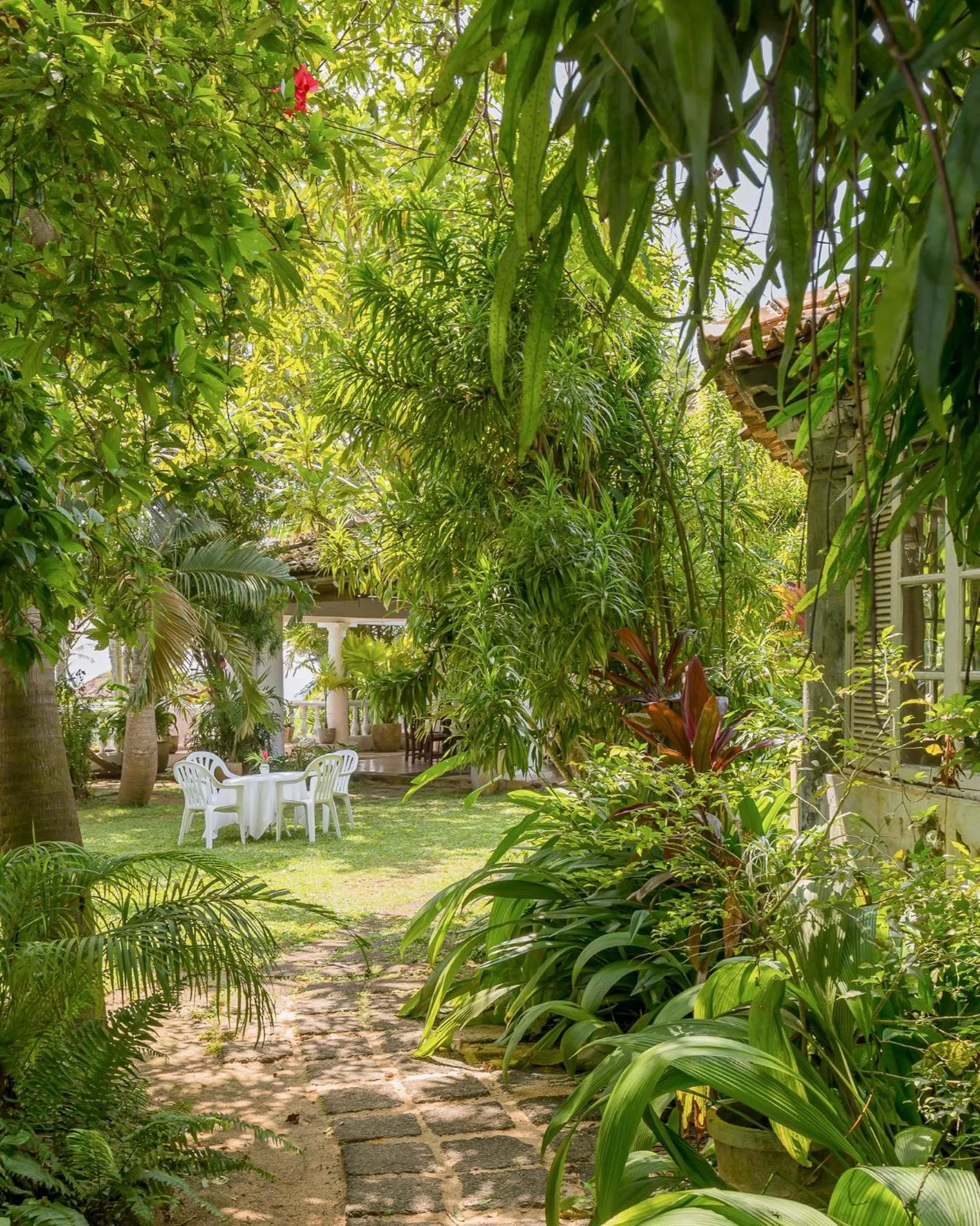 Garden in Closenberg Hotel